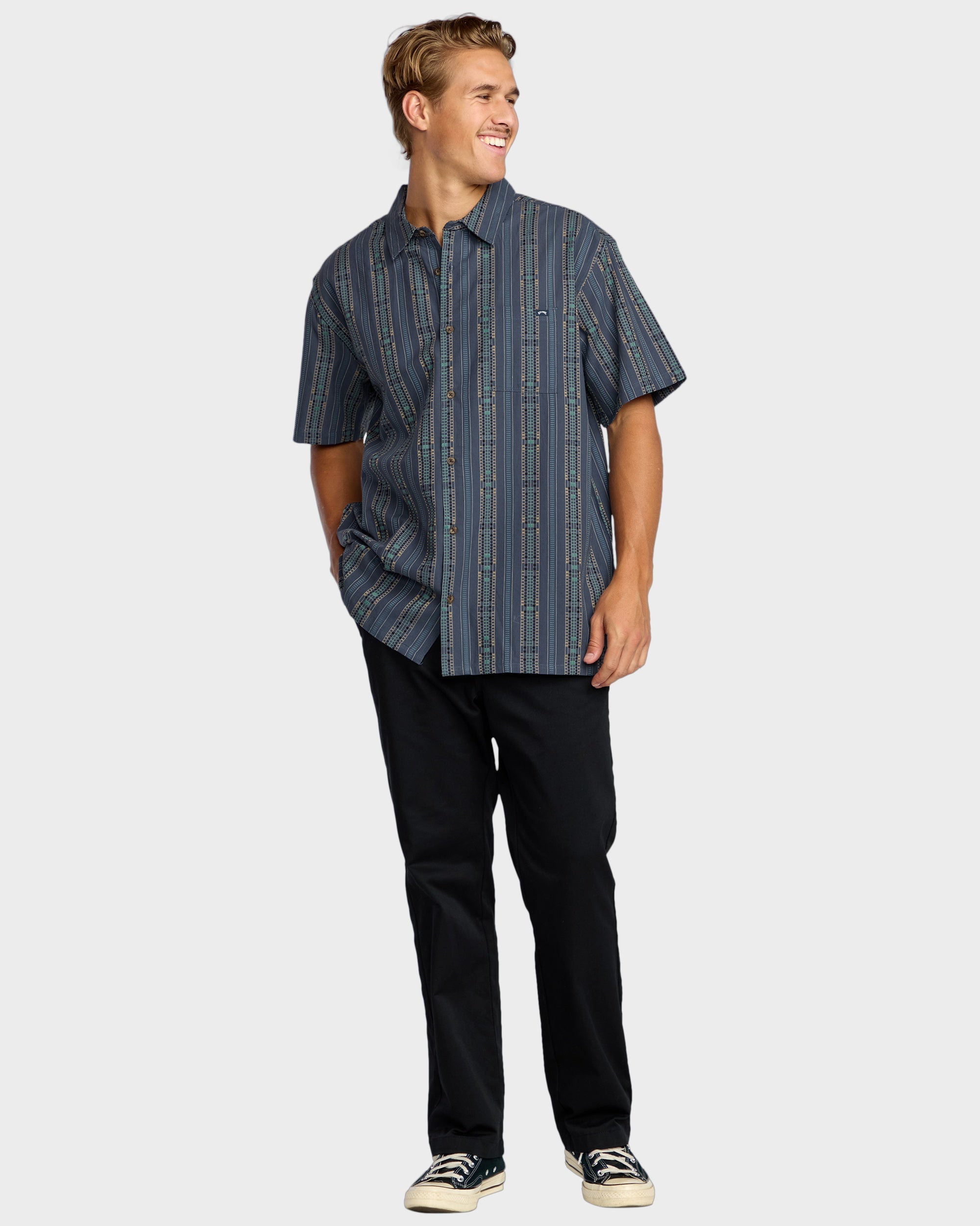 Mens Sundays Jaquard Shirt