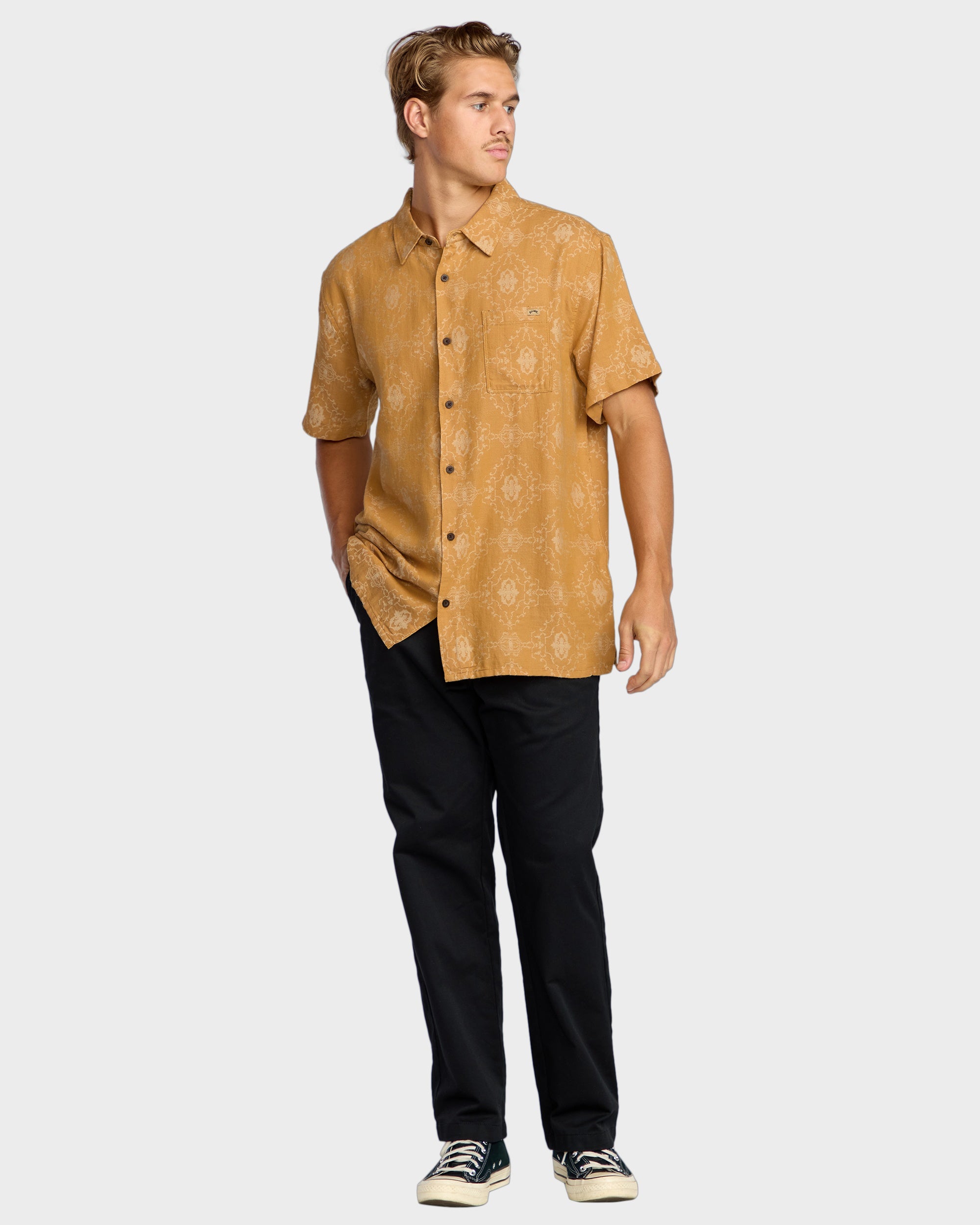 Mens Sundays Jaquard Shirt