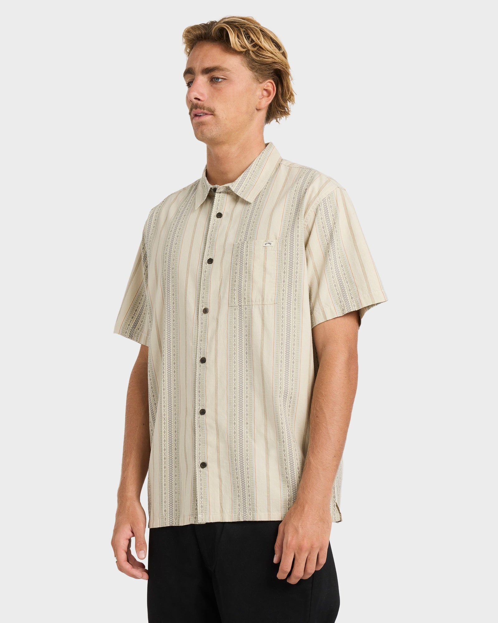 Mens Sundays Jacquard Shirt