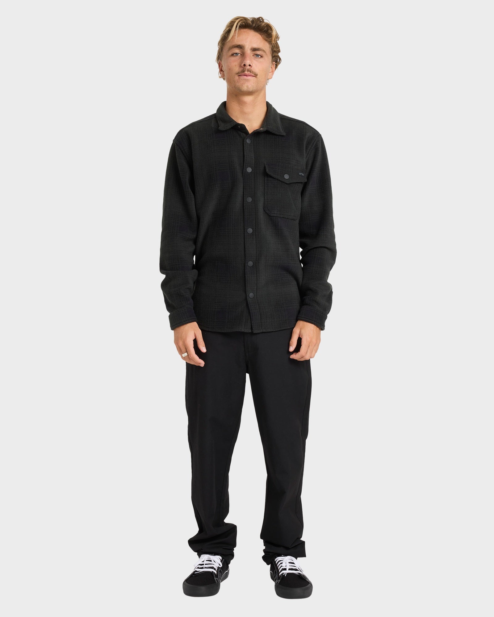Mens Furnace Long Sleeve Flannel Shirt