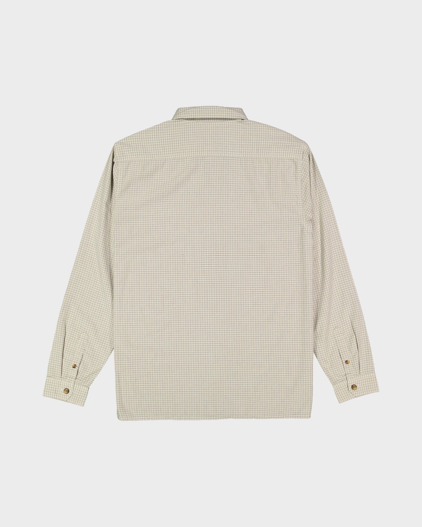 Mens Mogul Long Sleeve Check Shirt