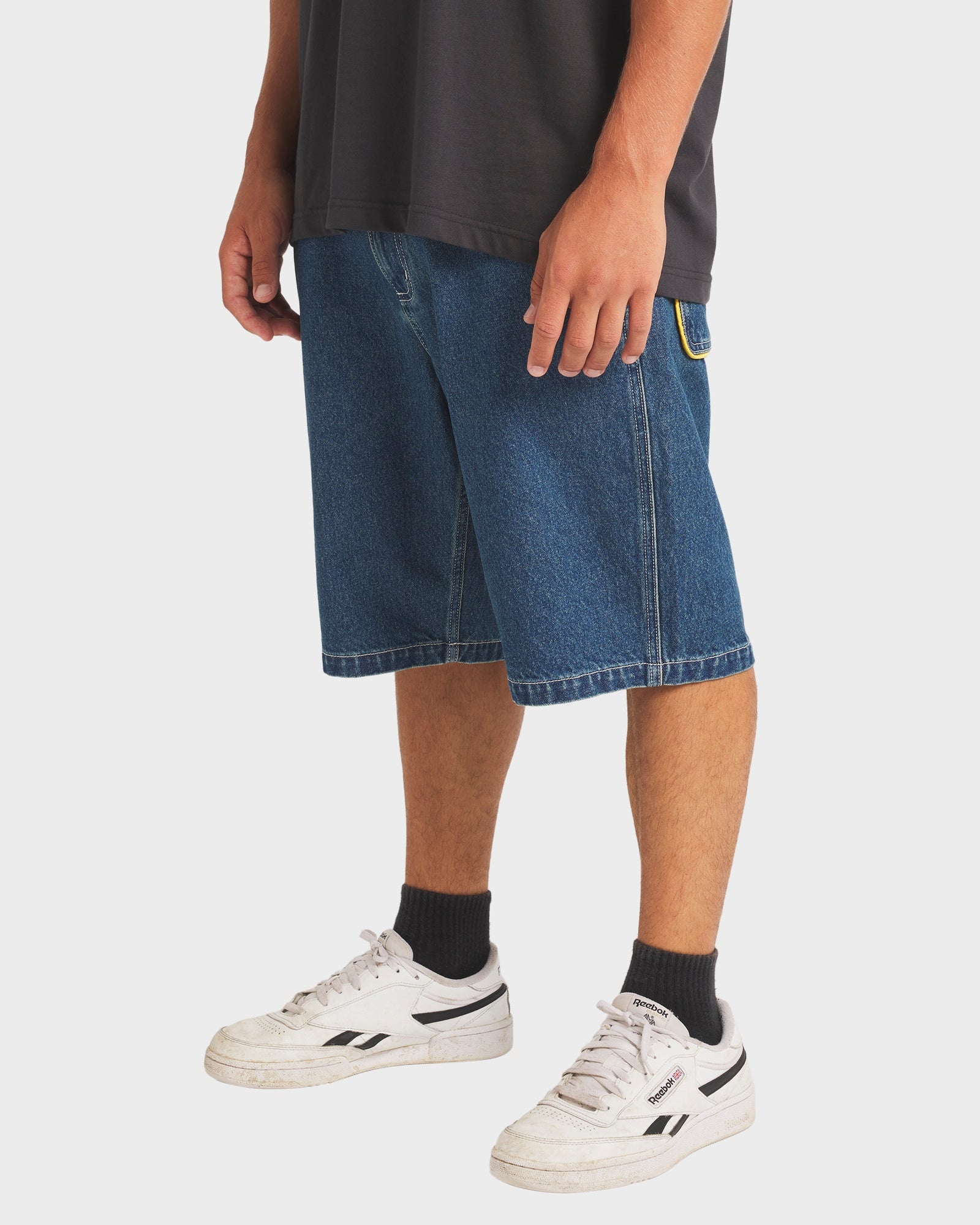 Mens Spec 73 Bad Dog Denim Shorts