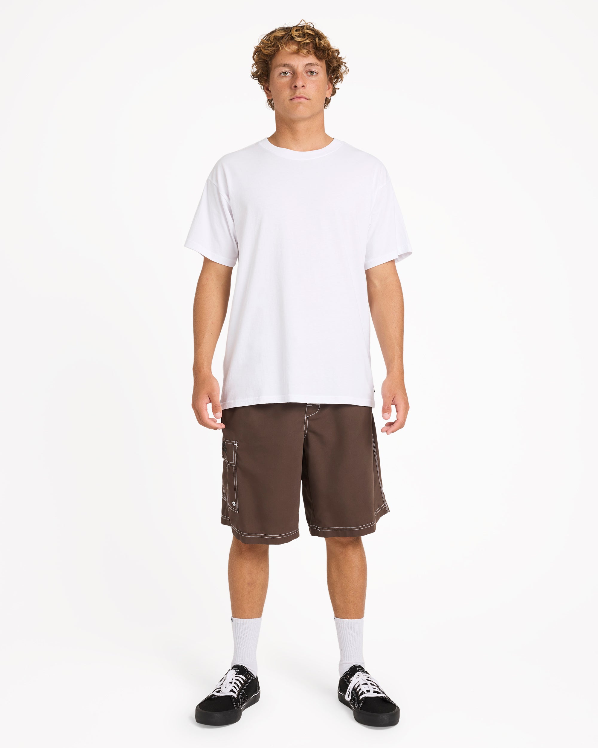 Mens Throw On 21" Boardshorts