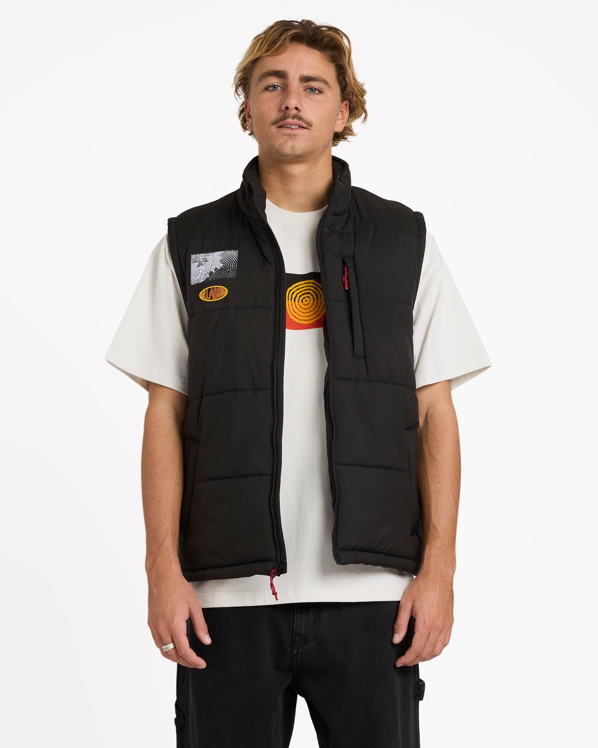 Mens Otis Canvas Puffer Vest