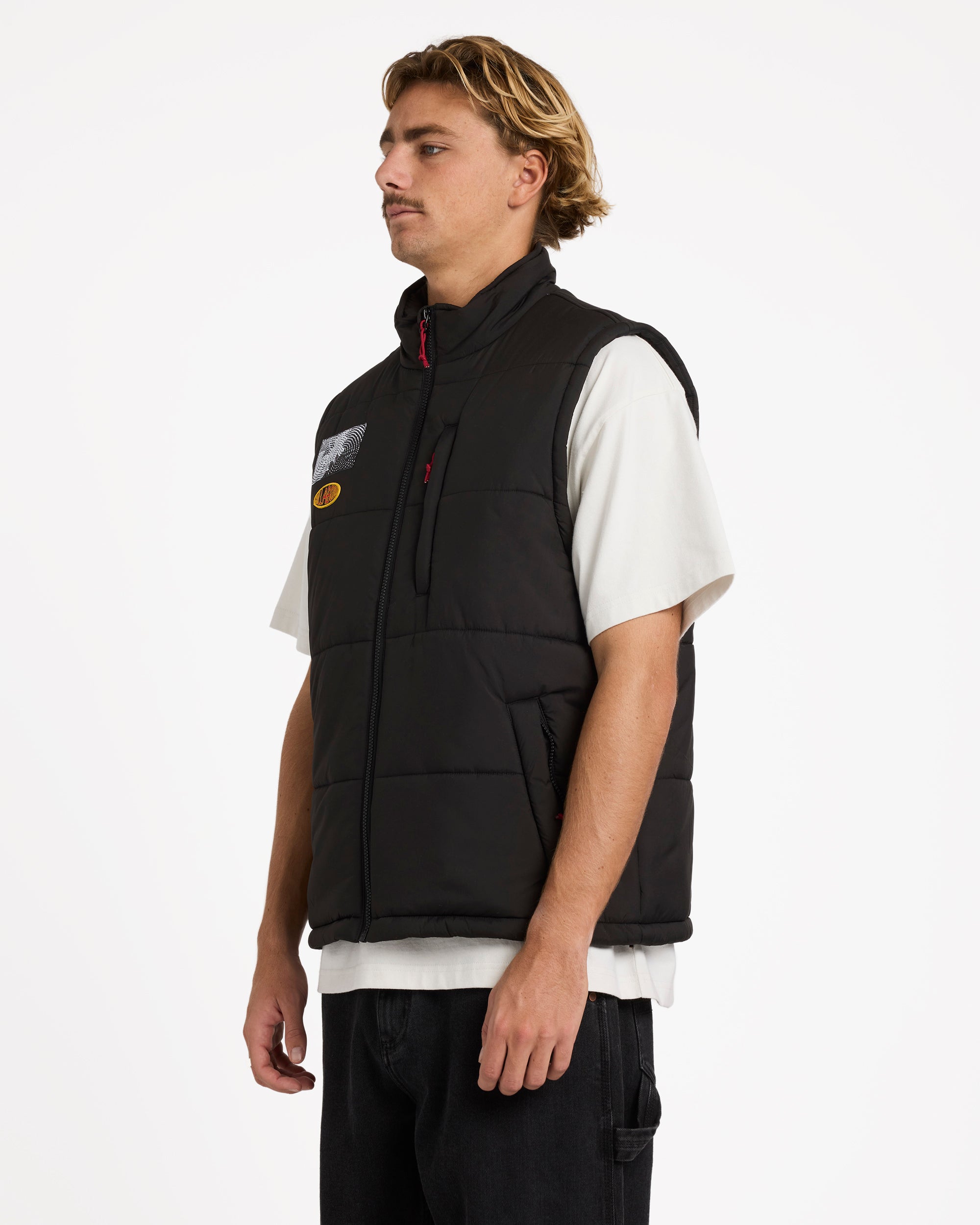 Mens Otis Canvas Puffer Vest