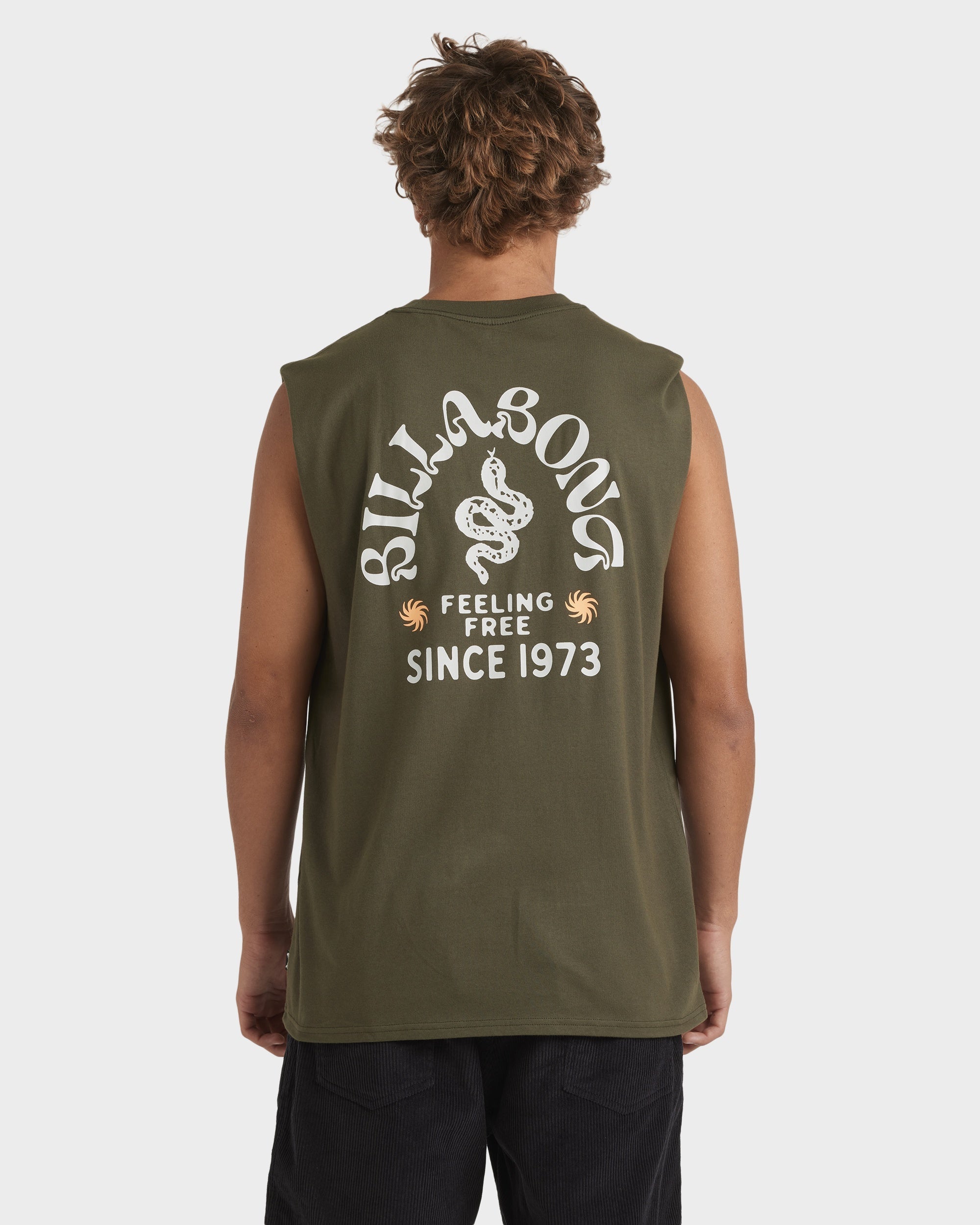 Mens Snakey Arch Muscle Top