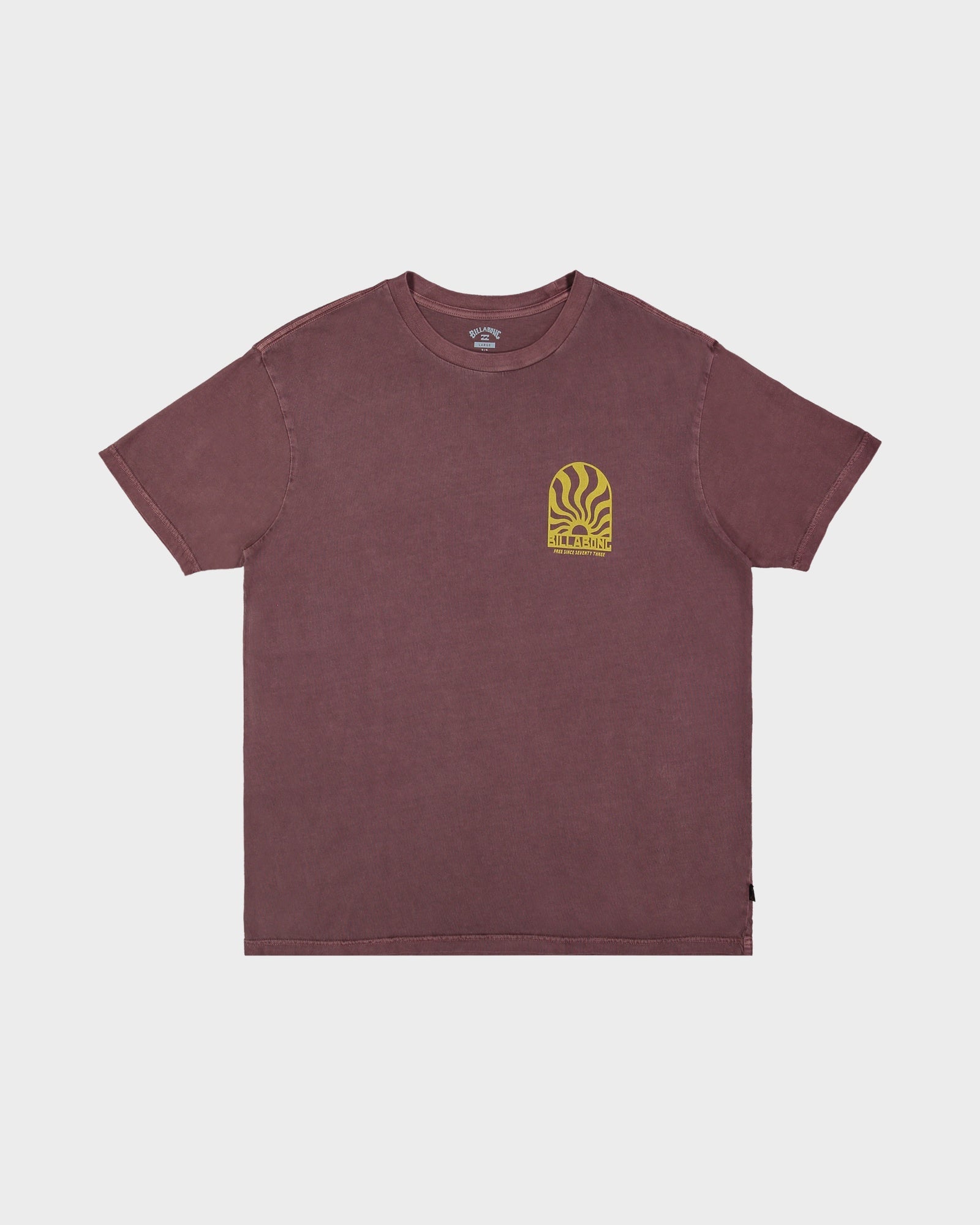 Mens Sun Rays Premium Wave Washed T-Shirt