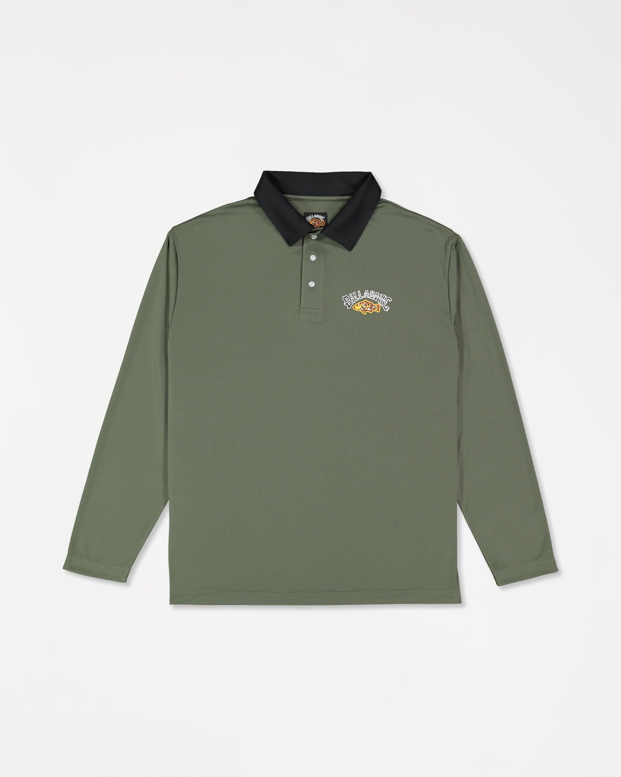 Mens Otis Mangrove Fisho Long Sleeve Rash Vest