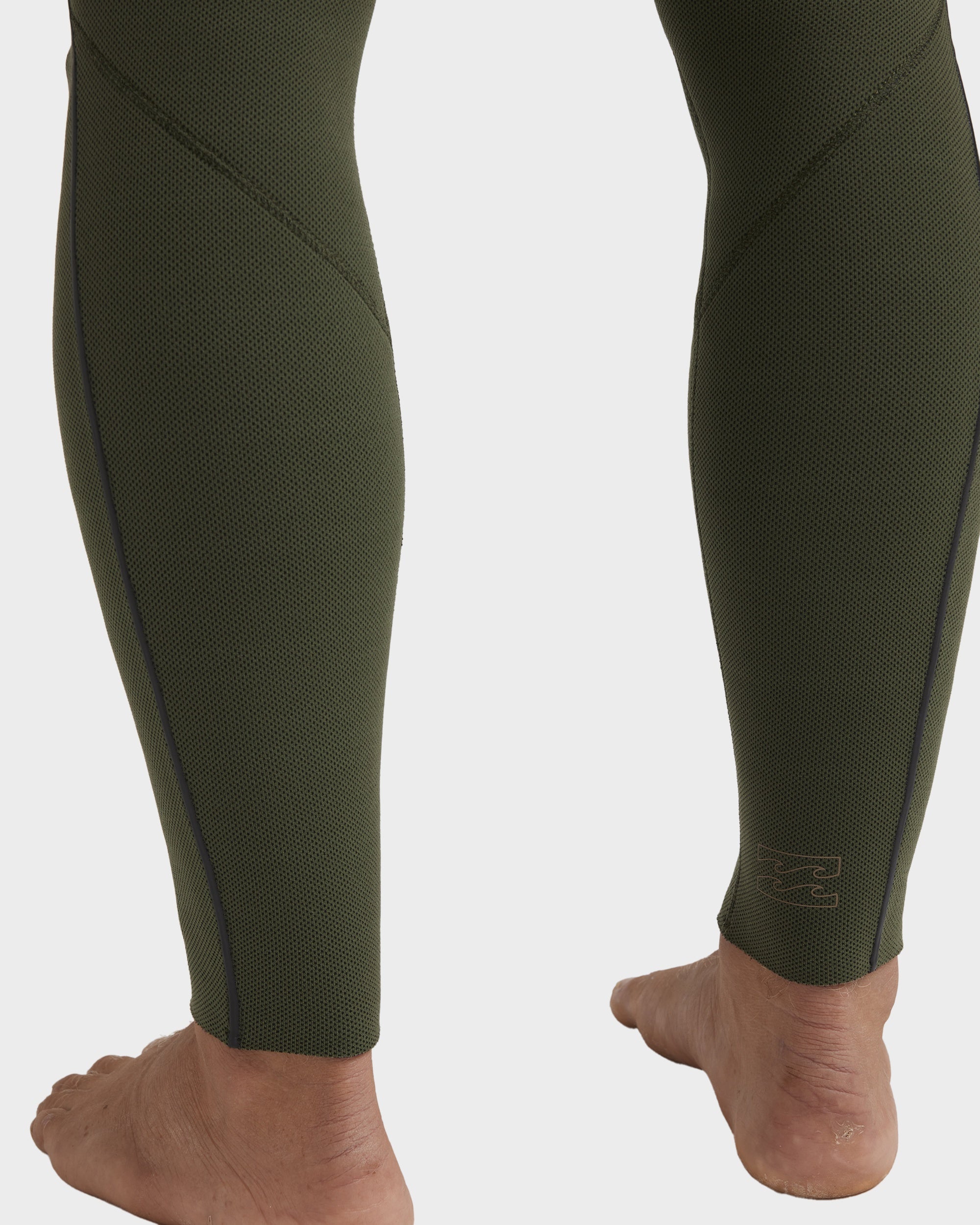 Mens 3/2mm Furnace Natural Chest Zip Wetsuit