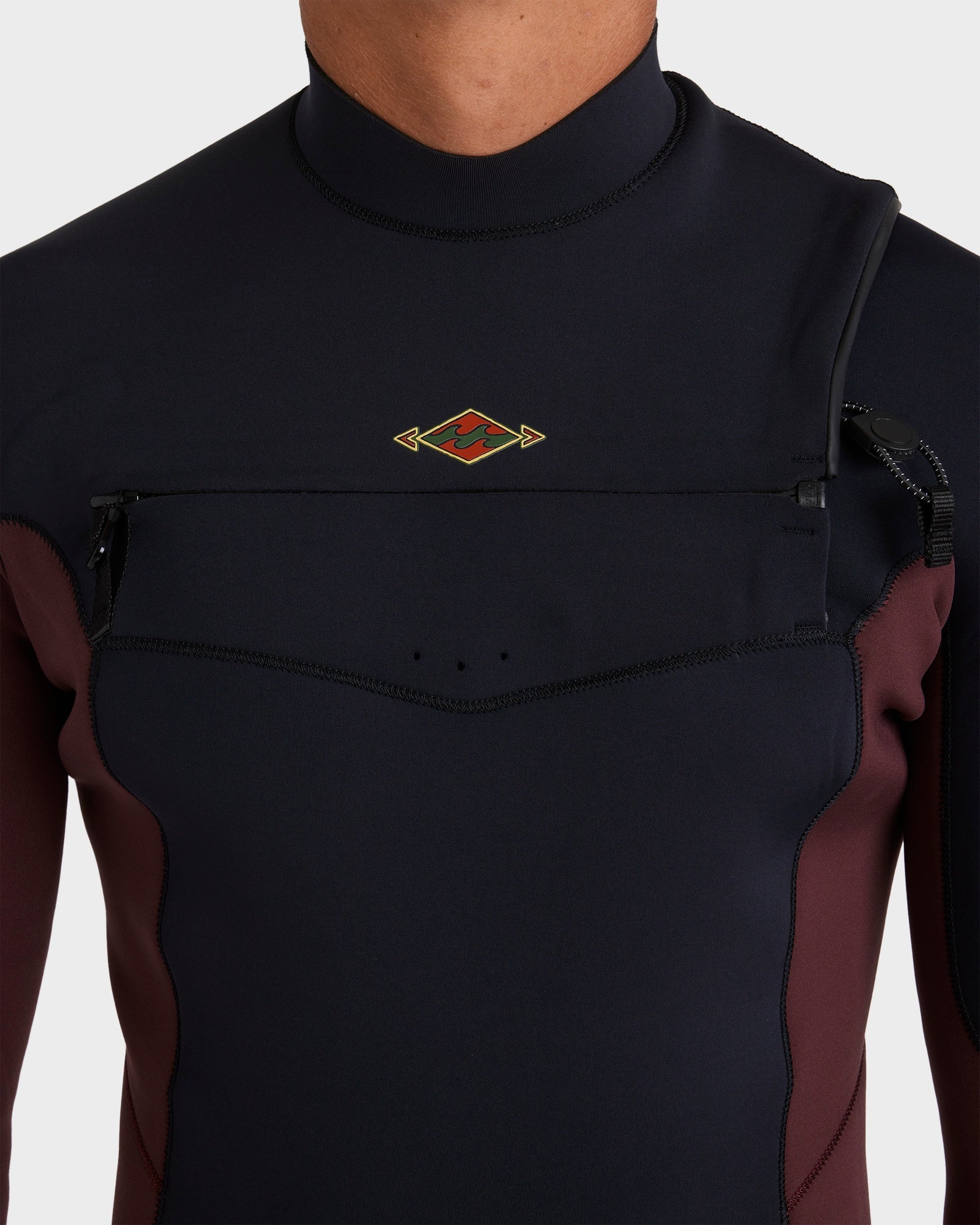 Mens 4/3 mm Absolute Natural Chest Zip Steamer Wetsuit