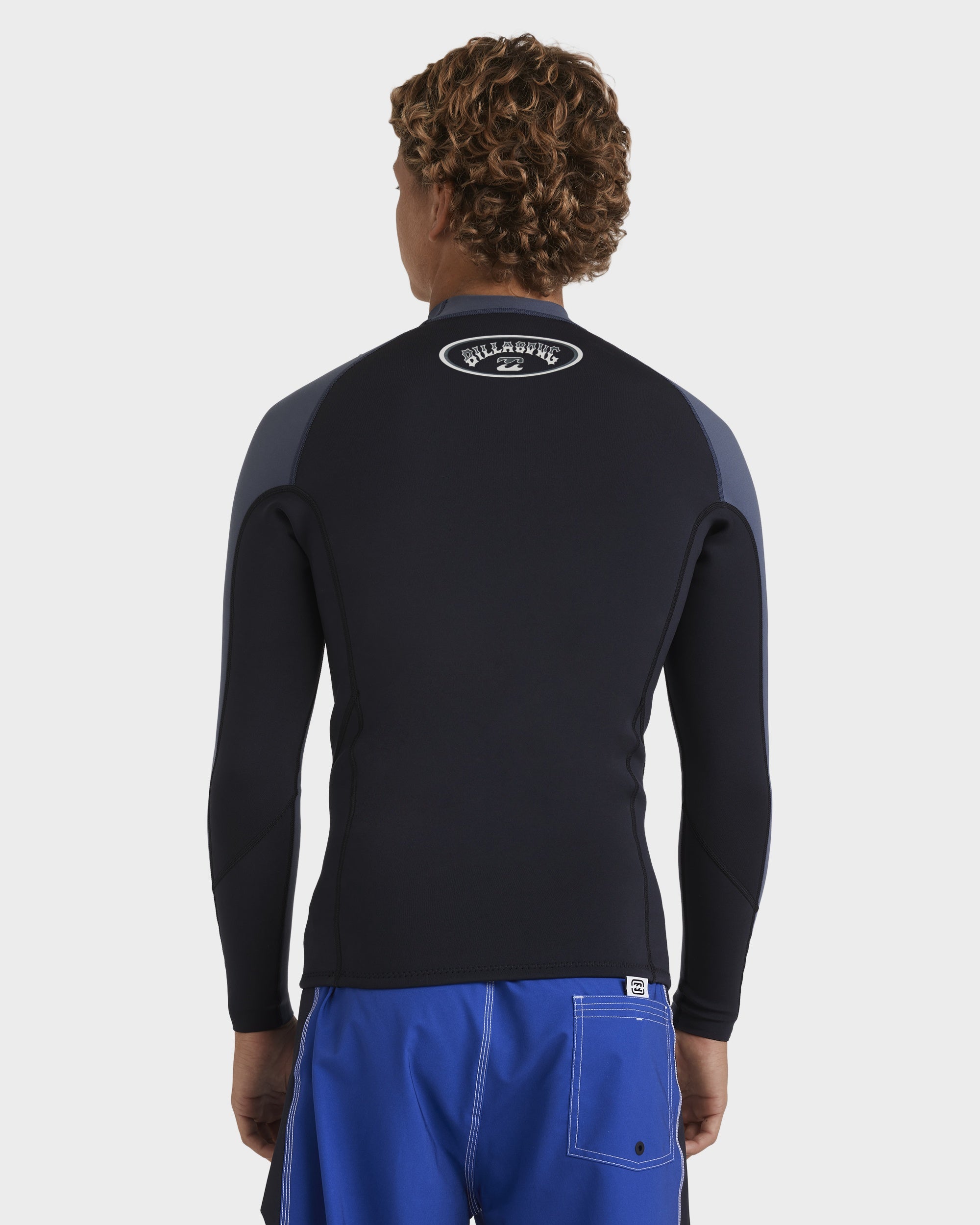 Mens 1/1mm Absolute Natural Long Sleeve Wetsuit Top