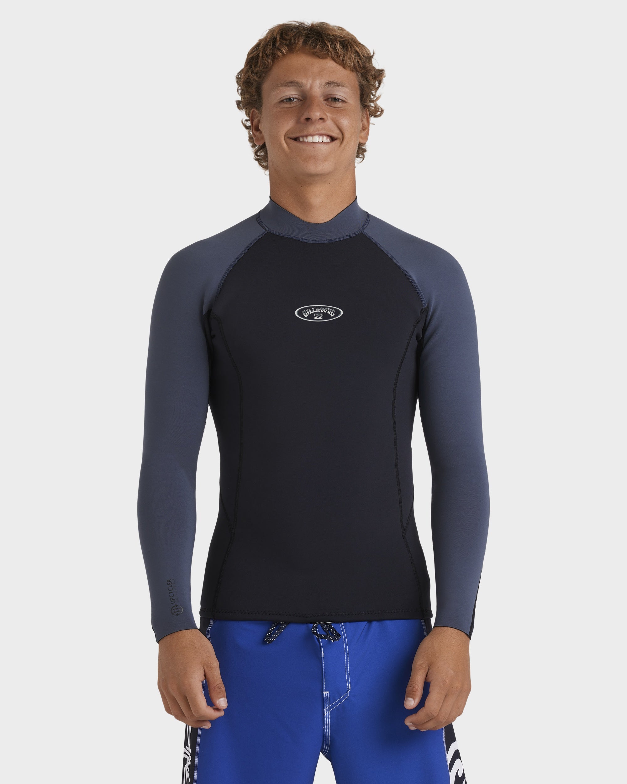 Mens 1/1mm Absolute Natural Long Sleeve Wetsuit Top