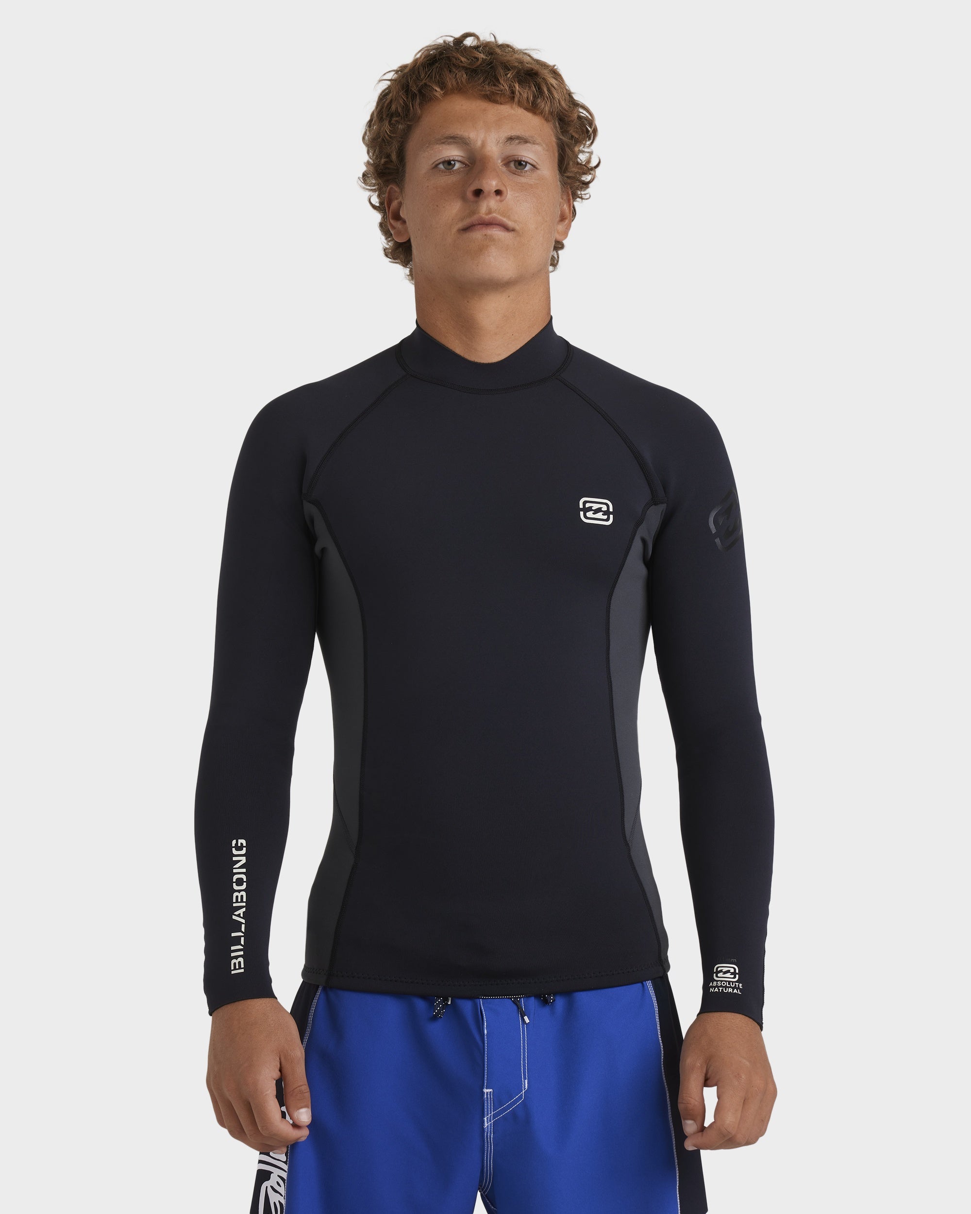 Mens 1/1 mm Absolute Natural Long Sleeve Wetsuit Jacket
