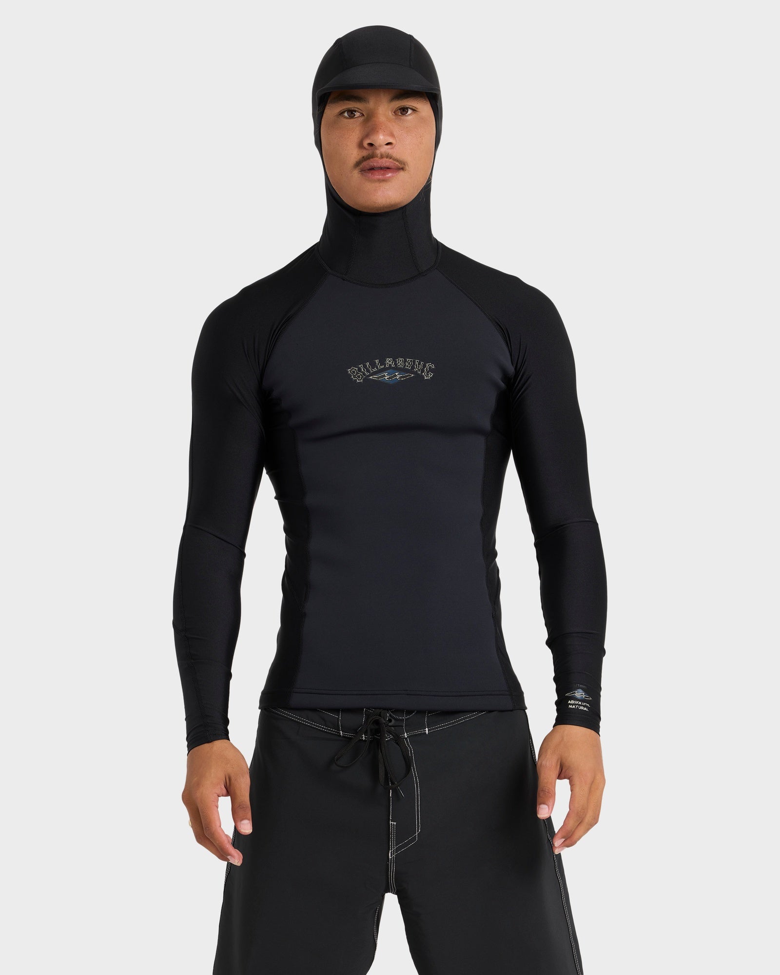 Mens Absolute Natural Poly Lite Hooded Wetsuit Jacket