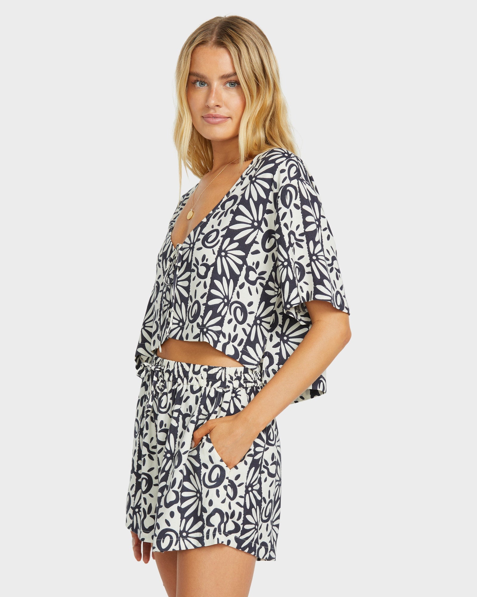 Womens Sunflower Blouse