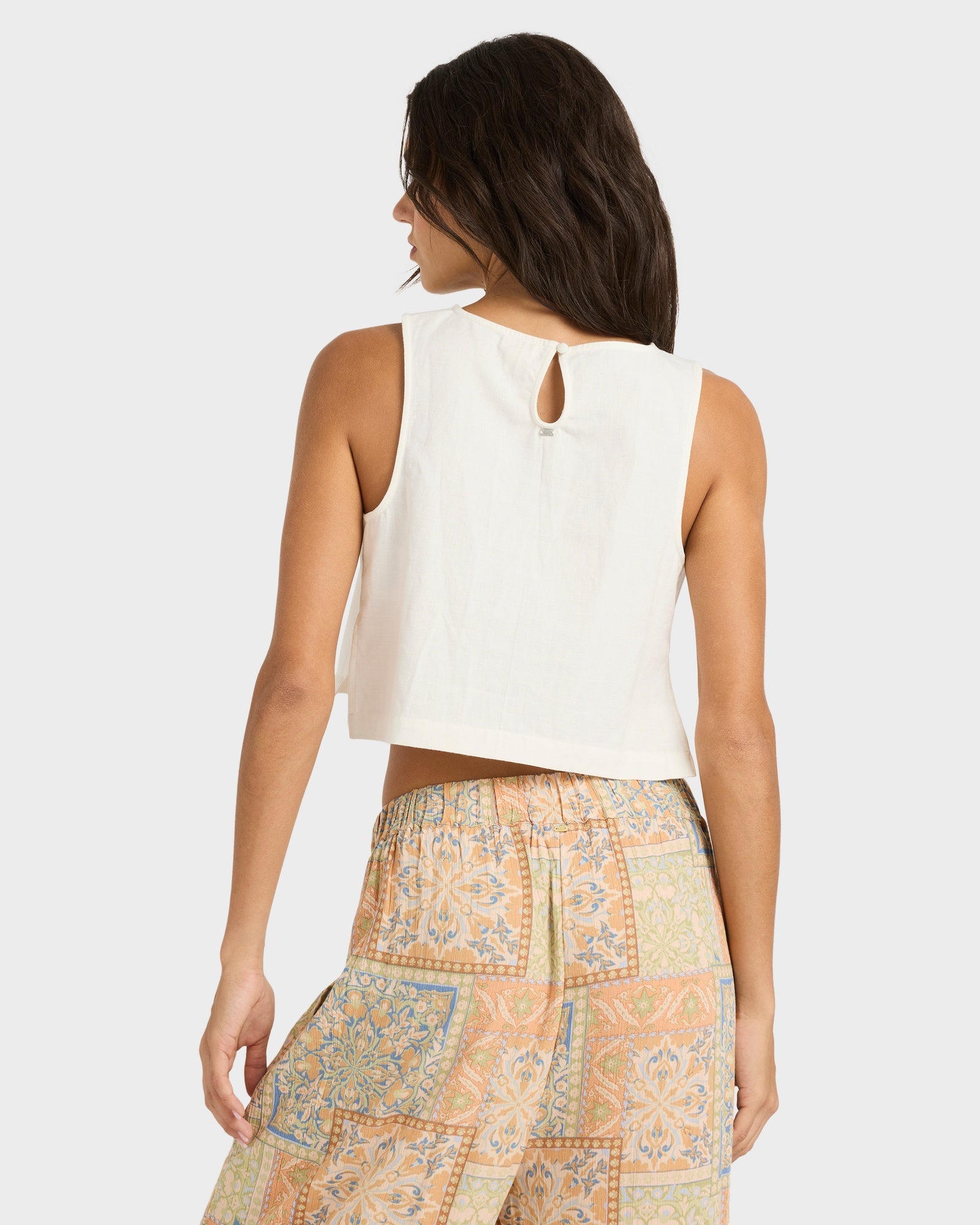 Womens So Breezy Woven Top