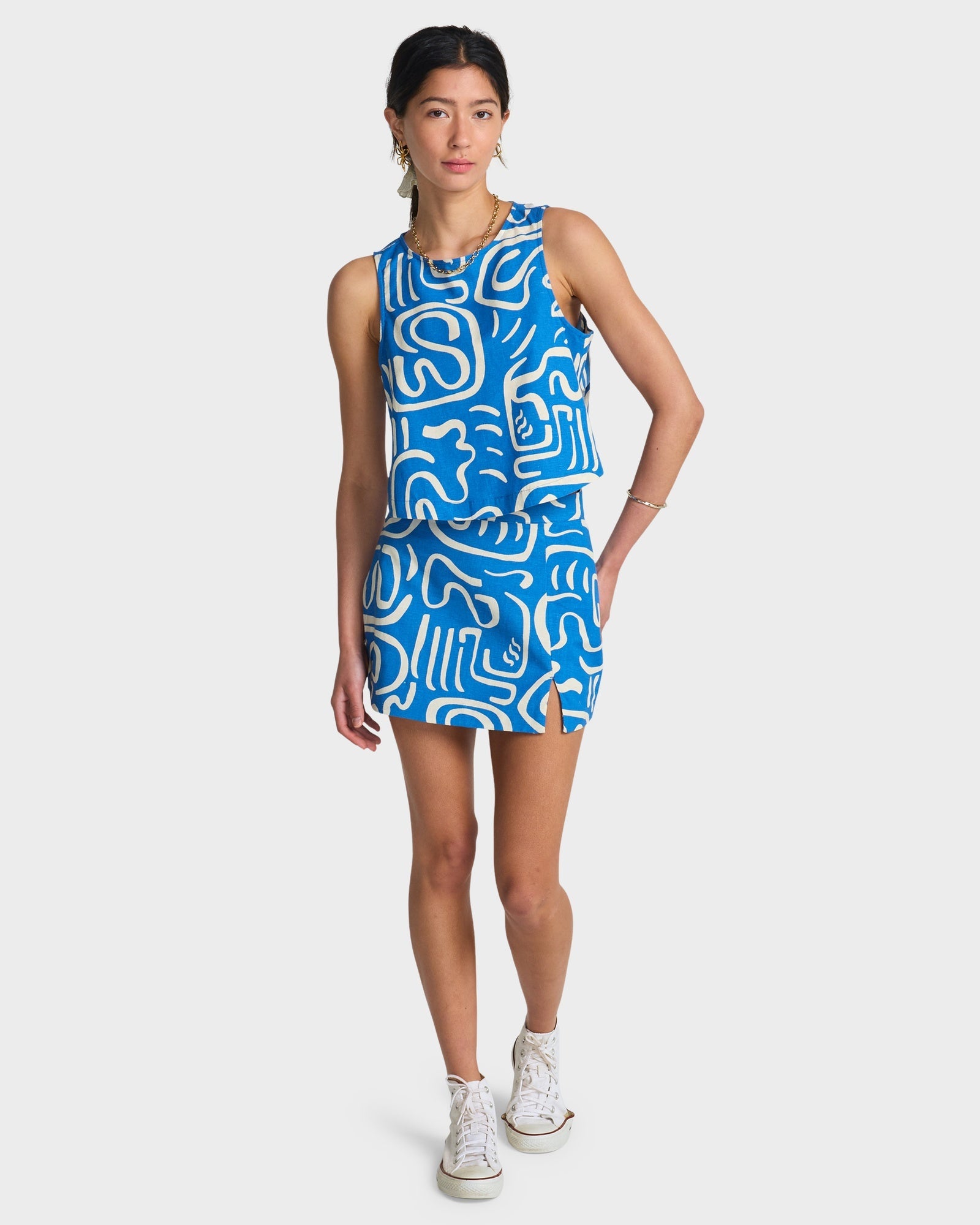 Womens So Breezy Woven Top