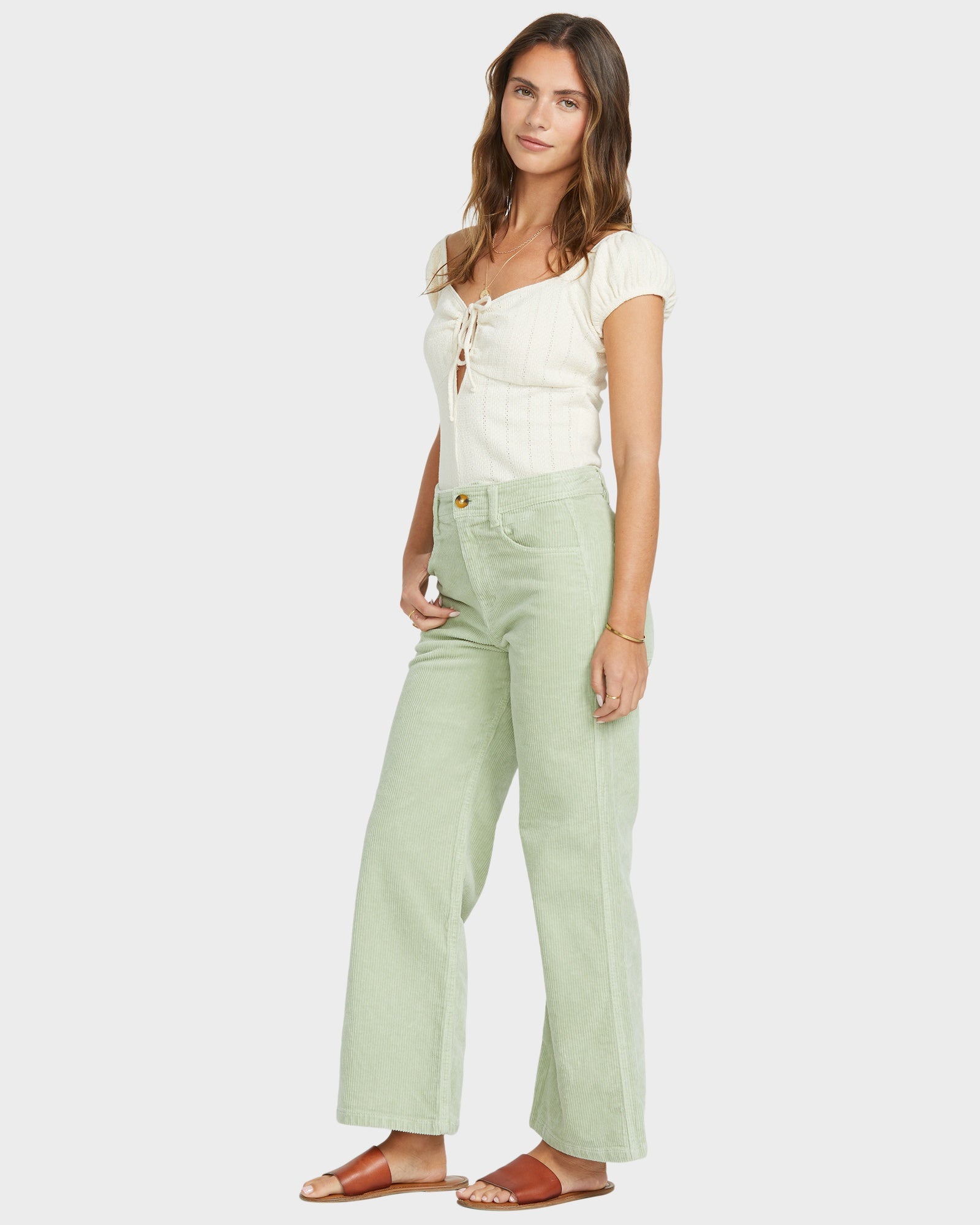 Womens Be Free Corduroy Pants