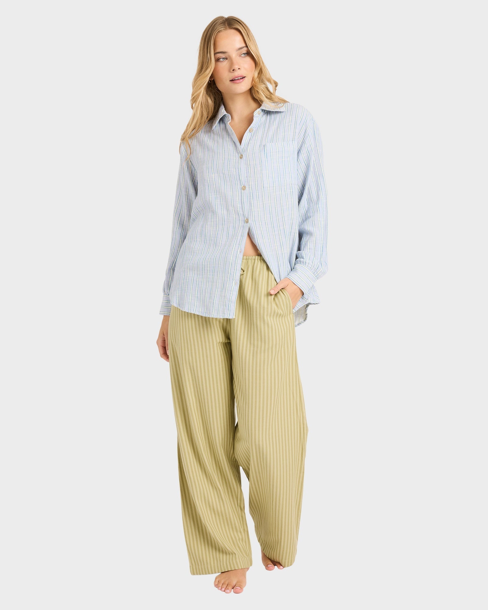 Womens Another Wave Elastic Waist Pants