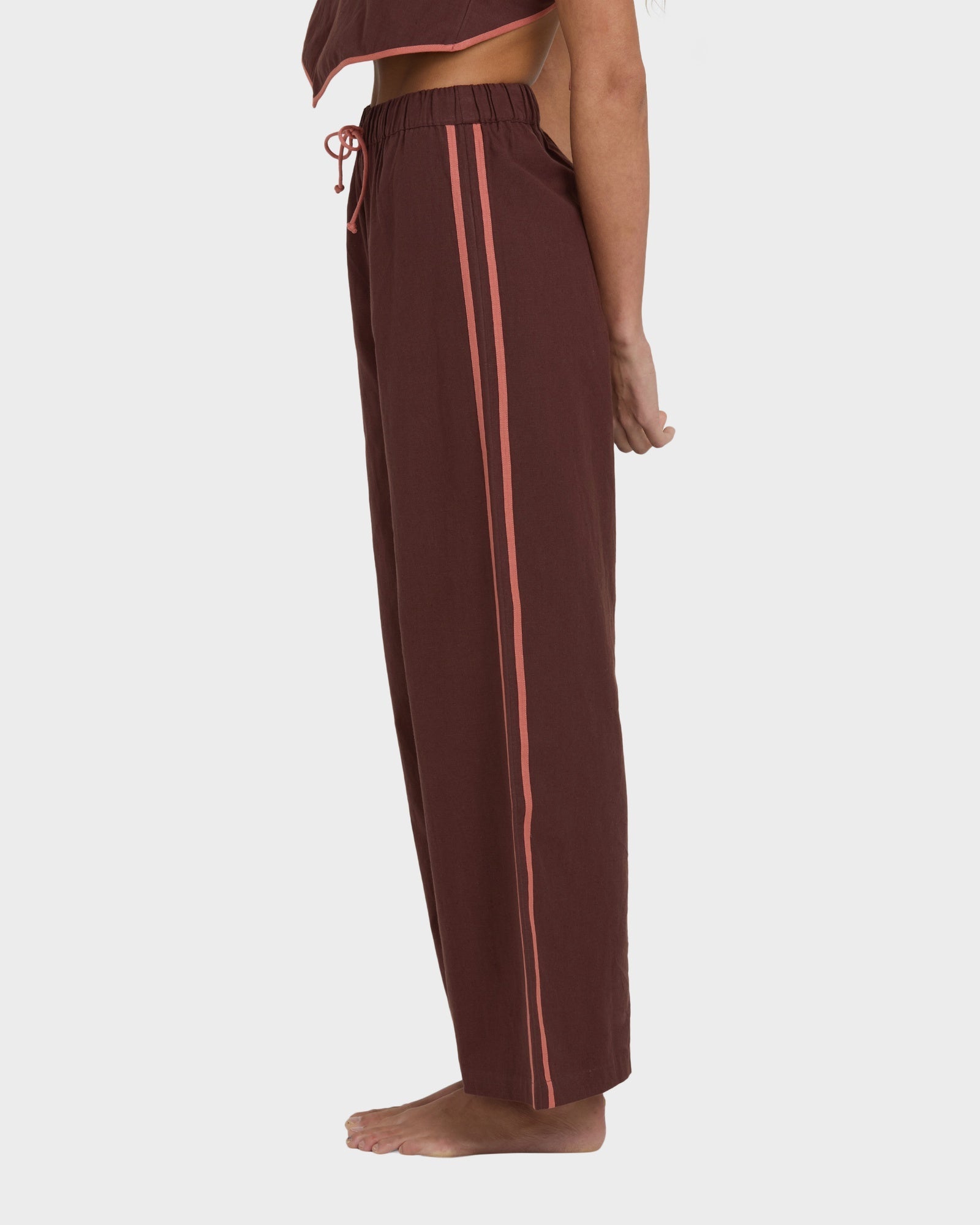 Womens Coastal Crush Elastic Pants