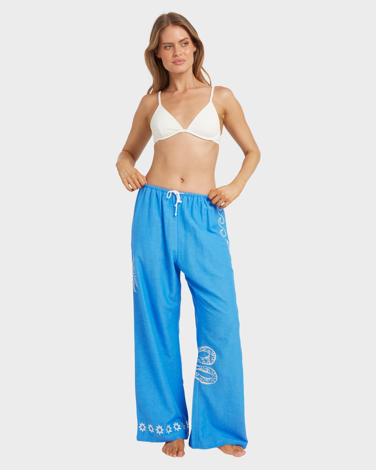 Womens Find Me Here Elastic Pants