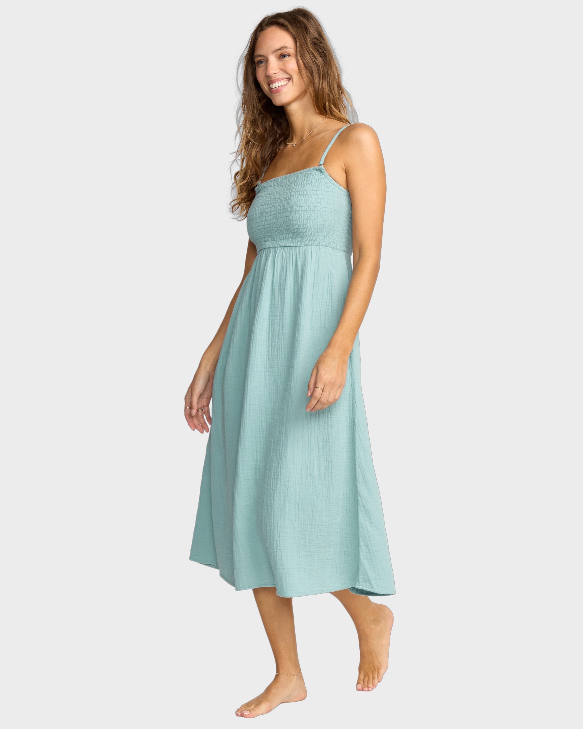 Womens Off The Coast Midi Dress