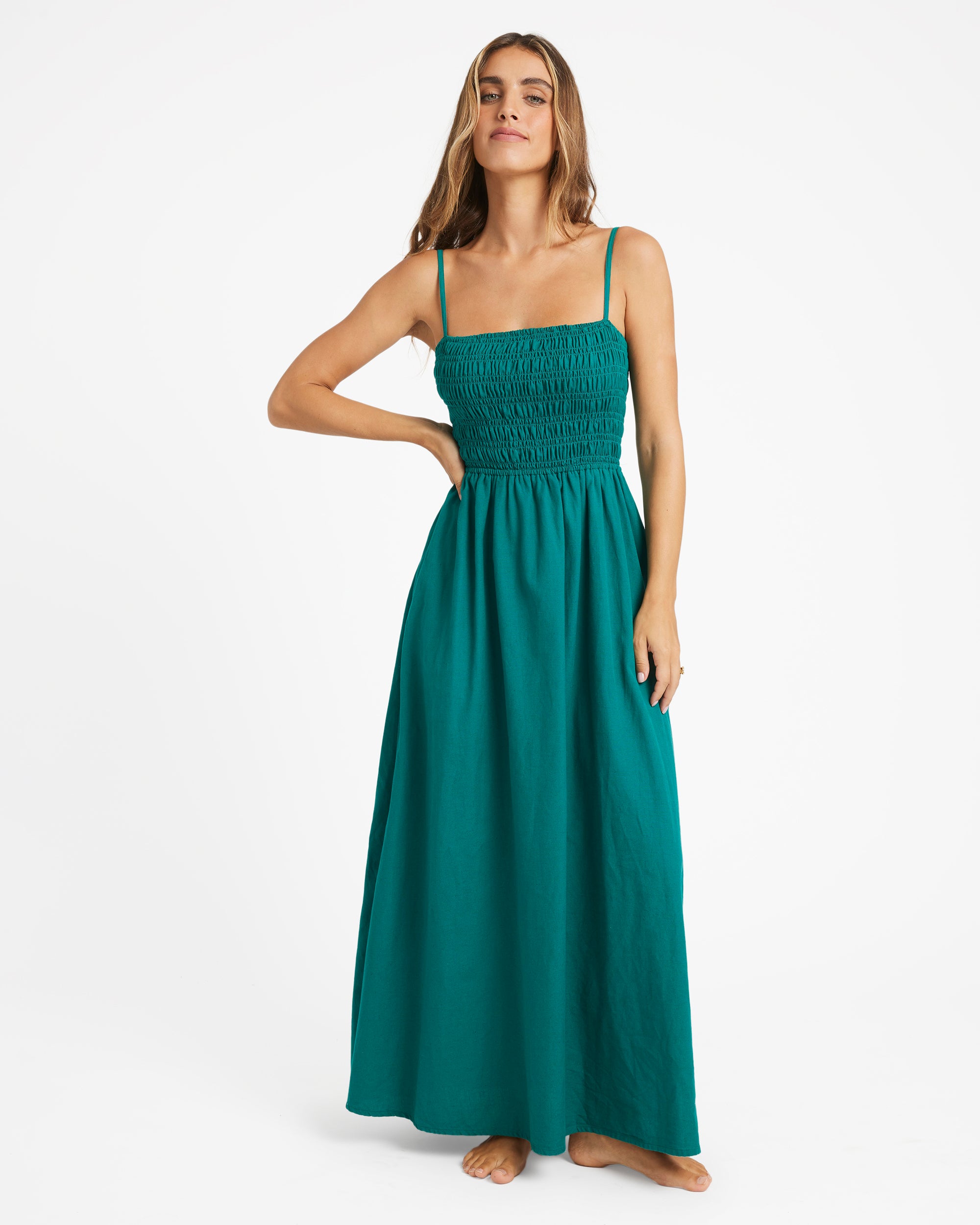 Womens Deep Sea Maxi Dress
