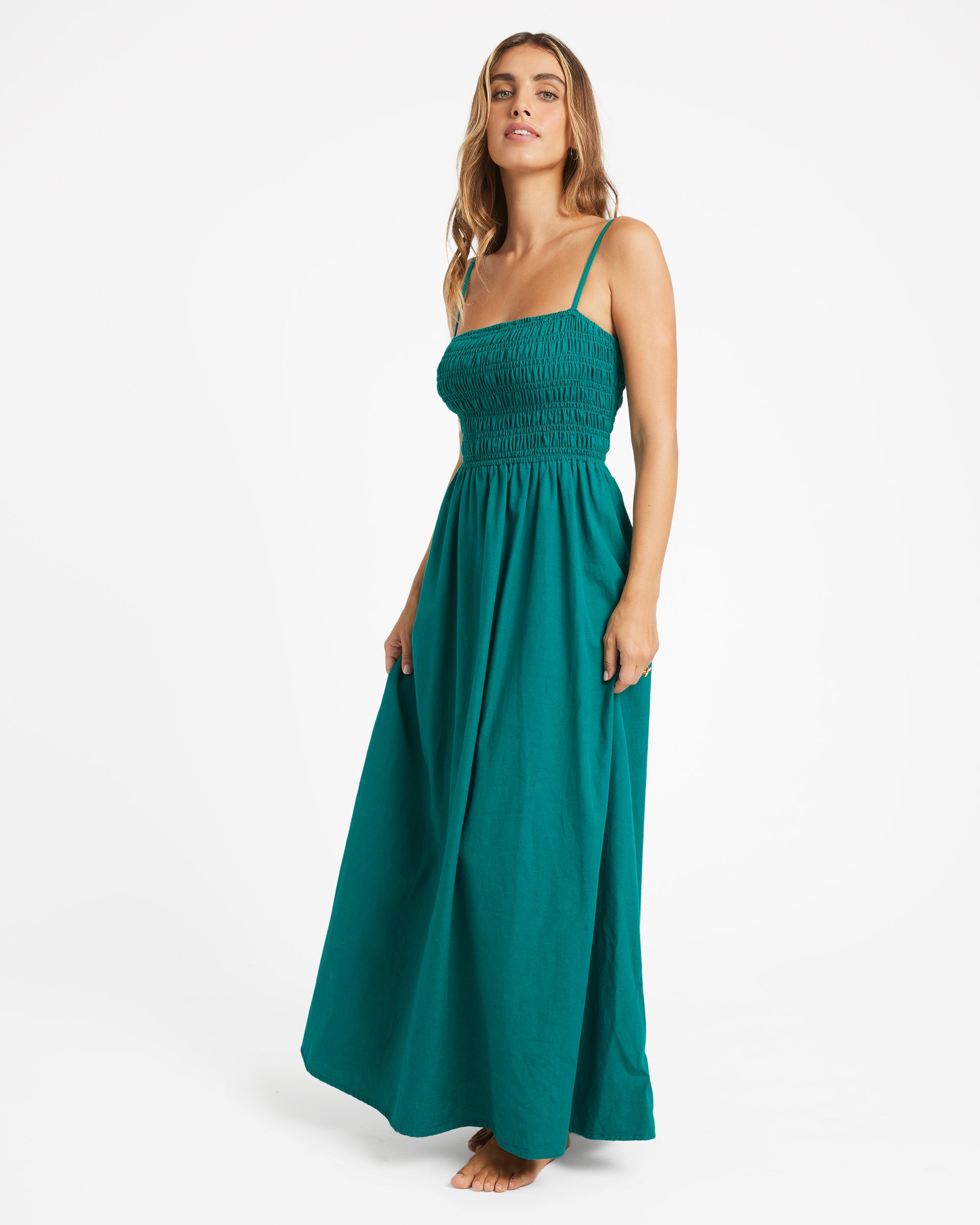Womens Deep Sea Maxi Dress