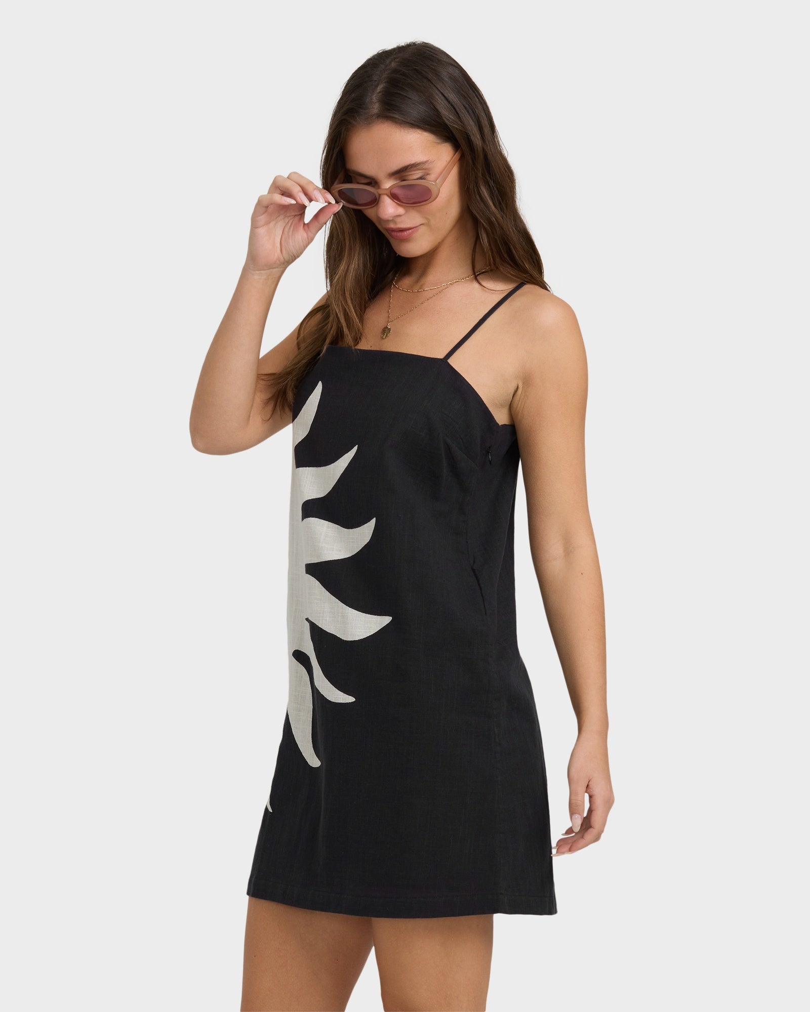 Womens Sun Rays Mini Dress