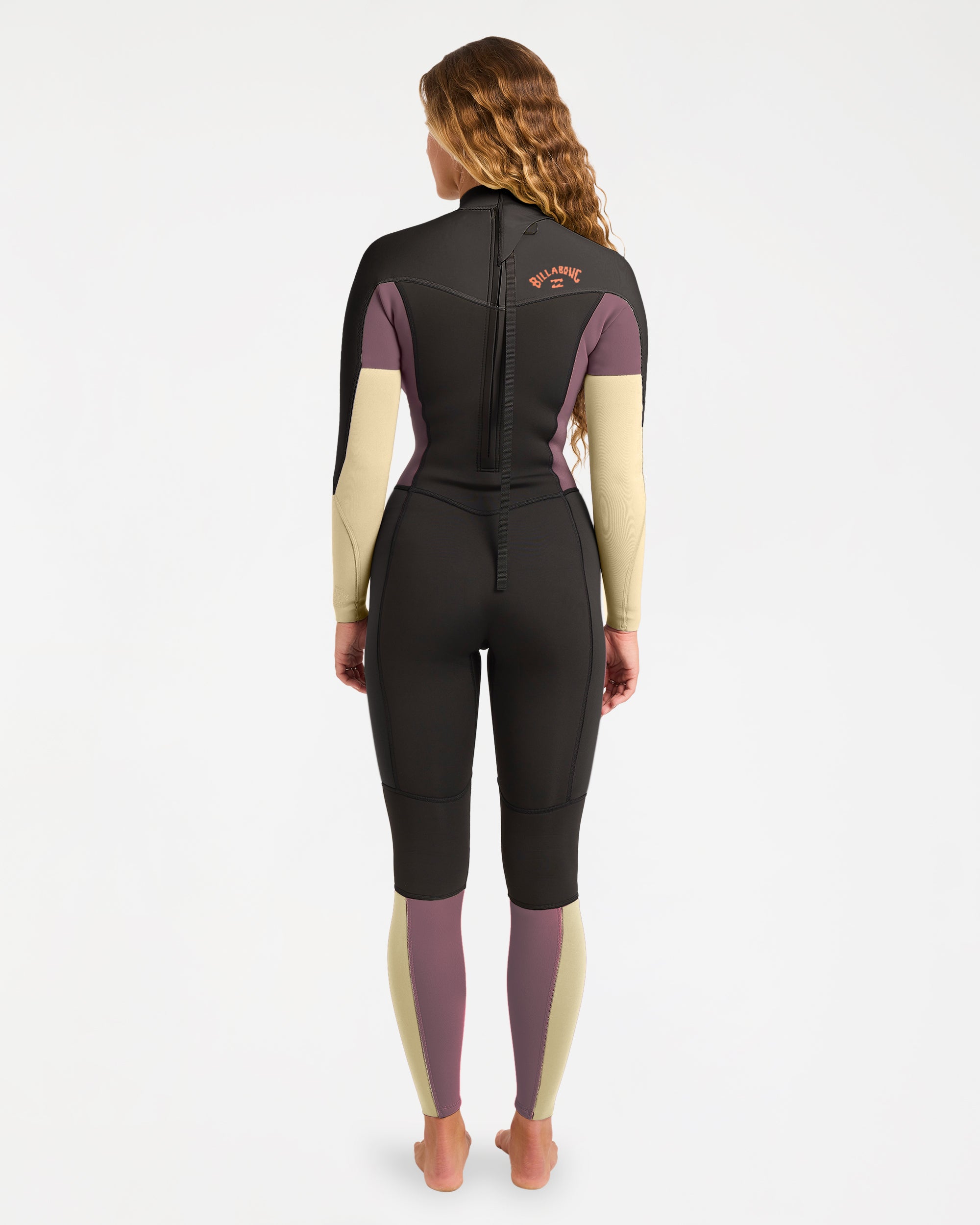 Womens 3/2mm Synergy Back Zip Flatlock Steamer Wetsuit