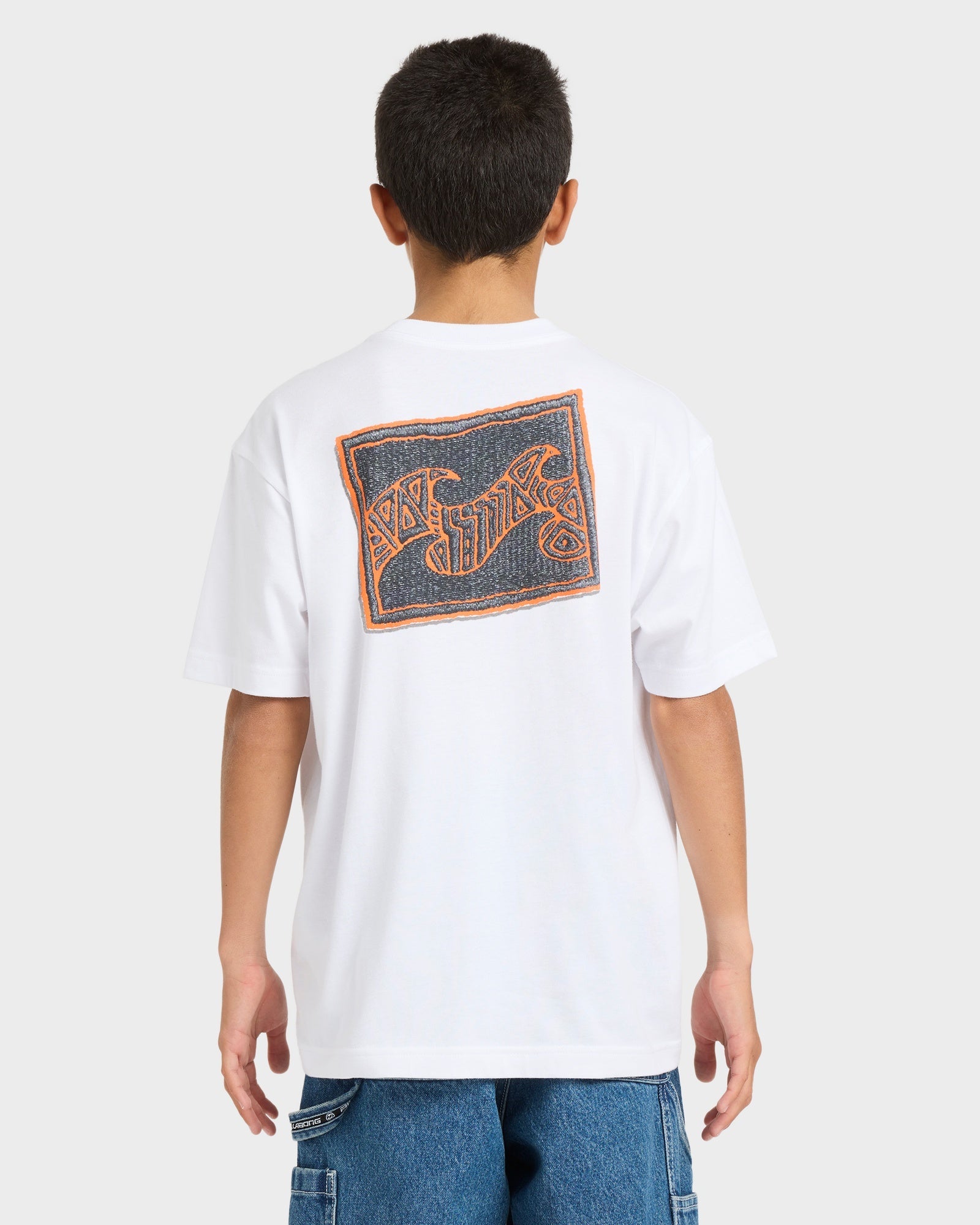 Boys 8-16 Crayon Wave T-Shirt