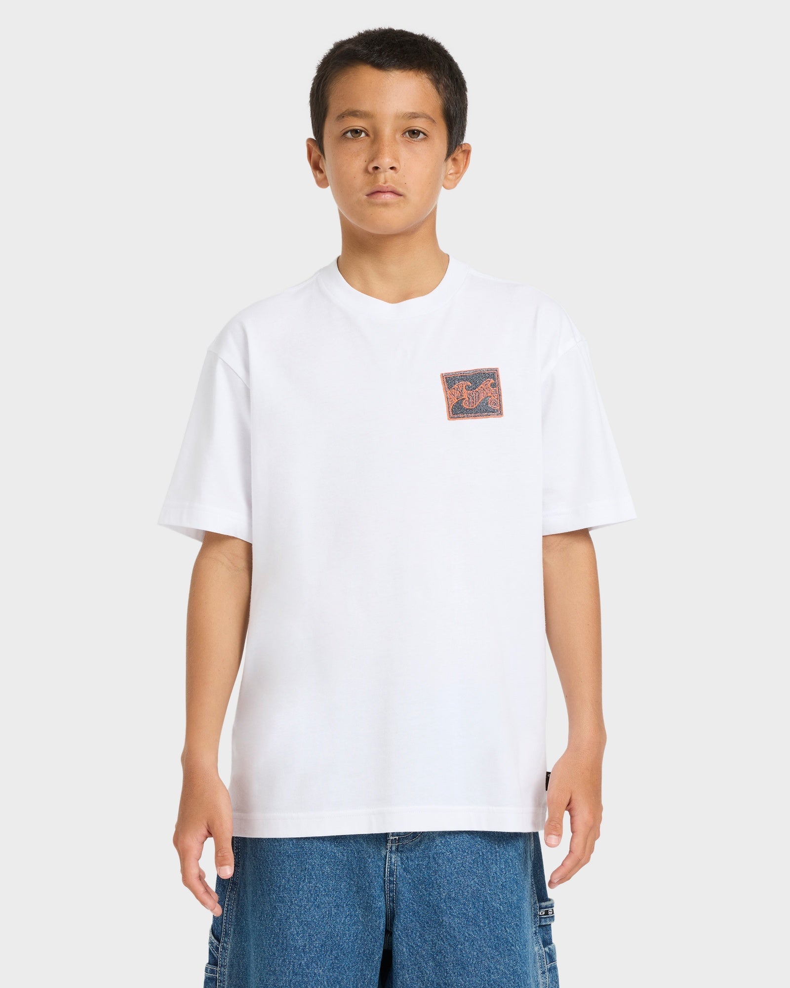 Boys 8-16 Crayon Wave T-Shirt