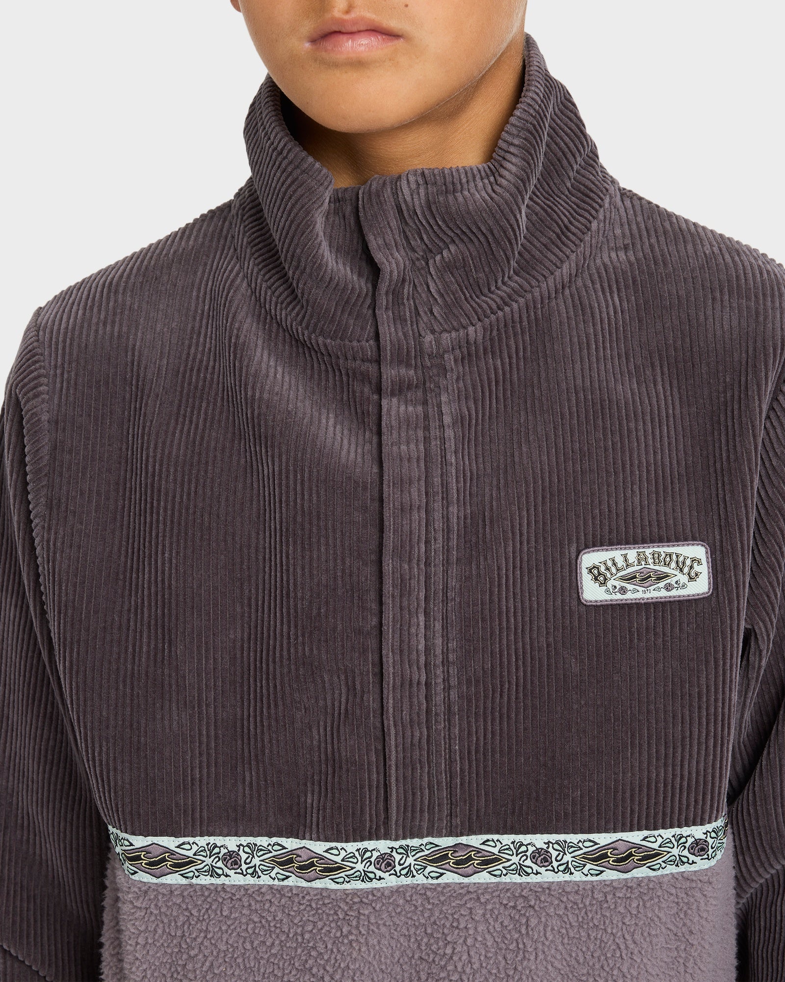 Boys 8-16 Space Lobster Half Zip Fleece Pullover