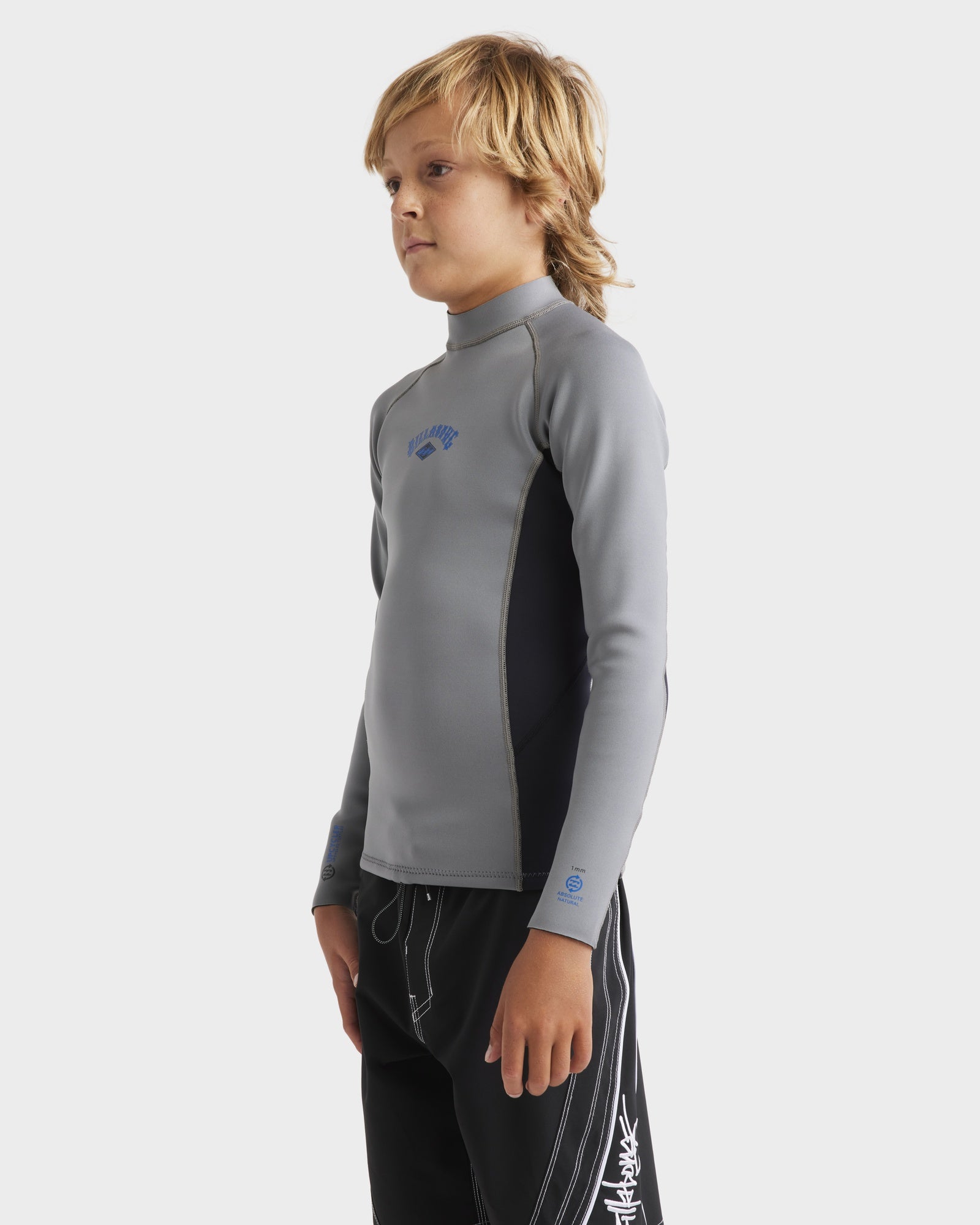 Boys 8-16 1/1mm Absolute Natural Backzip Wetsuit