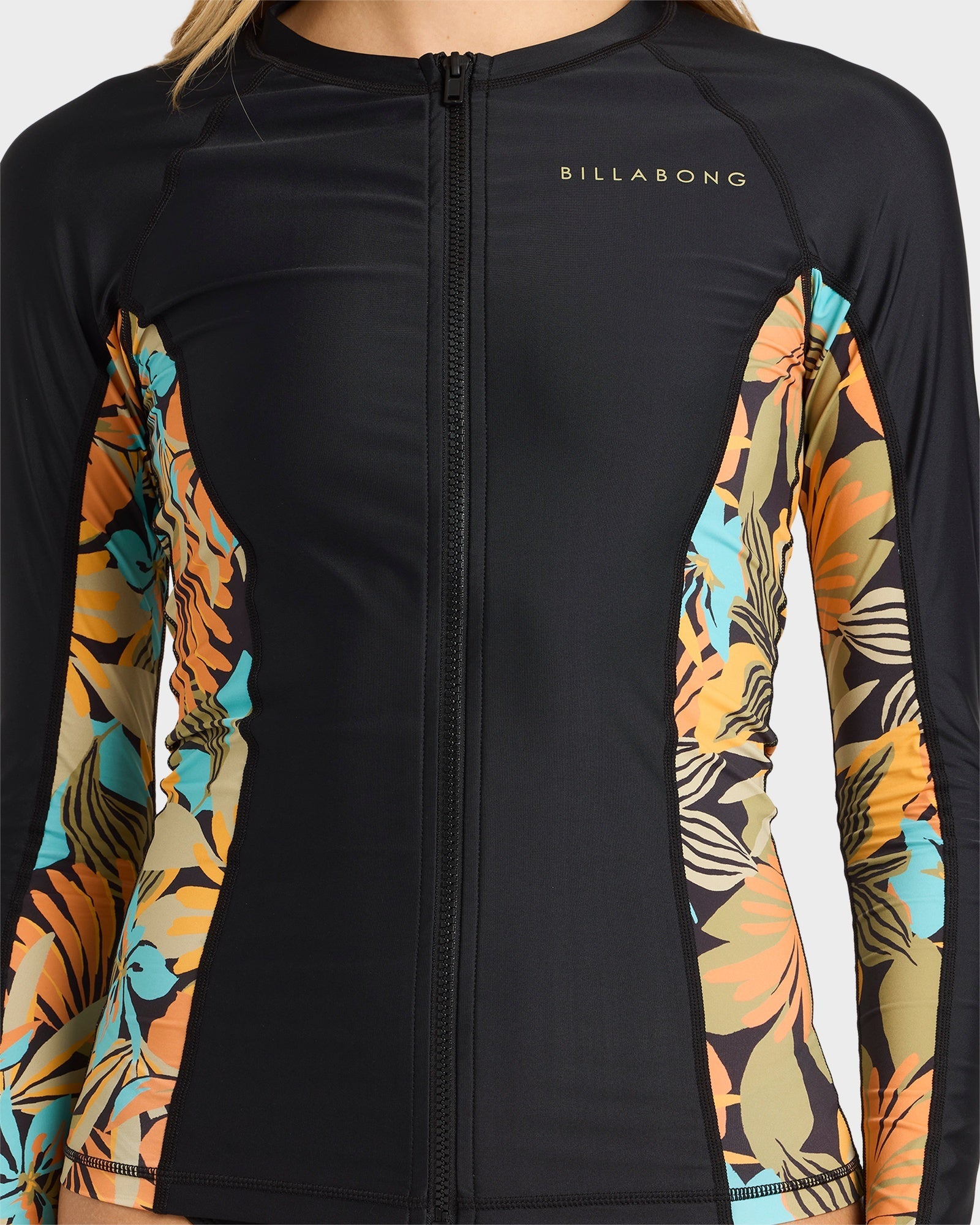 Womens Des Tropiques Off Shore Long Sleeve Rash Vest