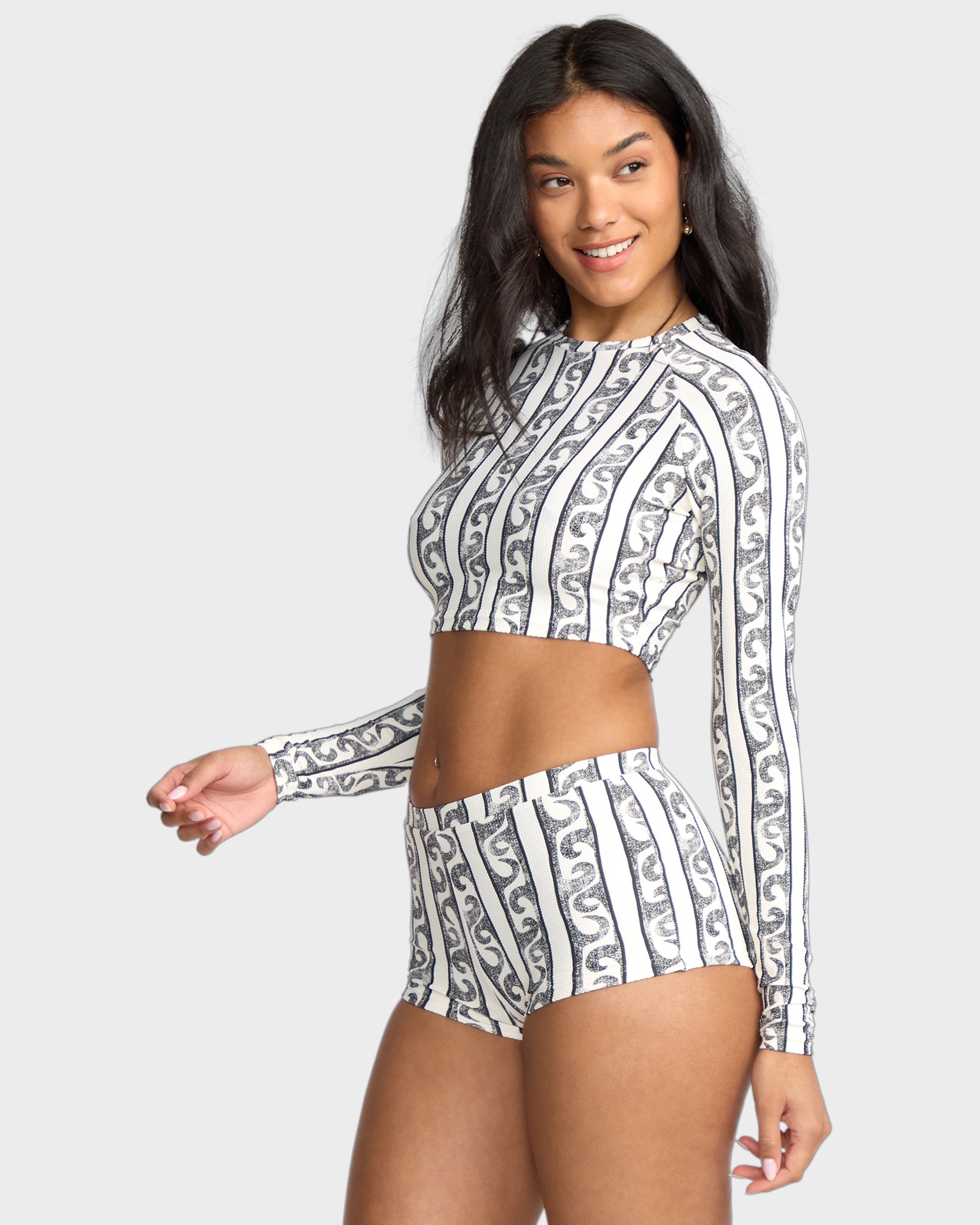 Womens Wave Watcher Palma Short Bikini Bottom