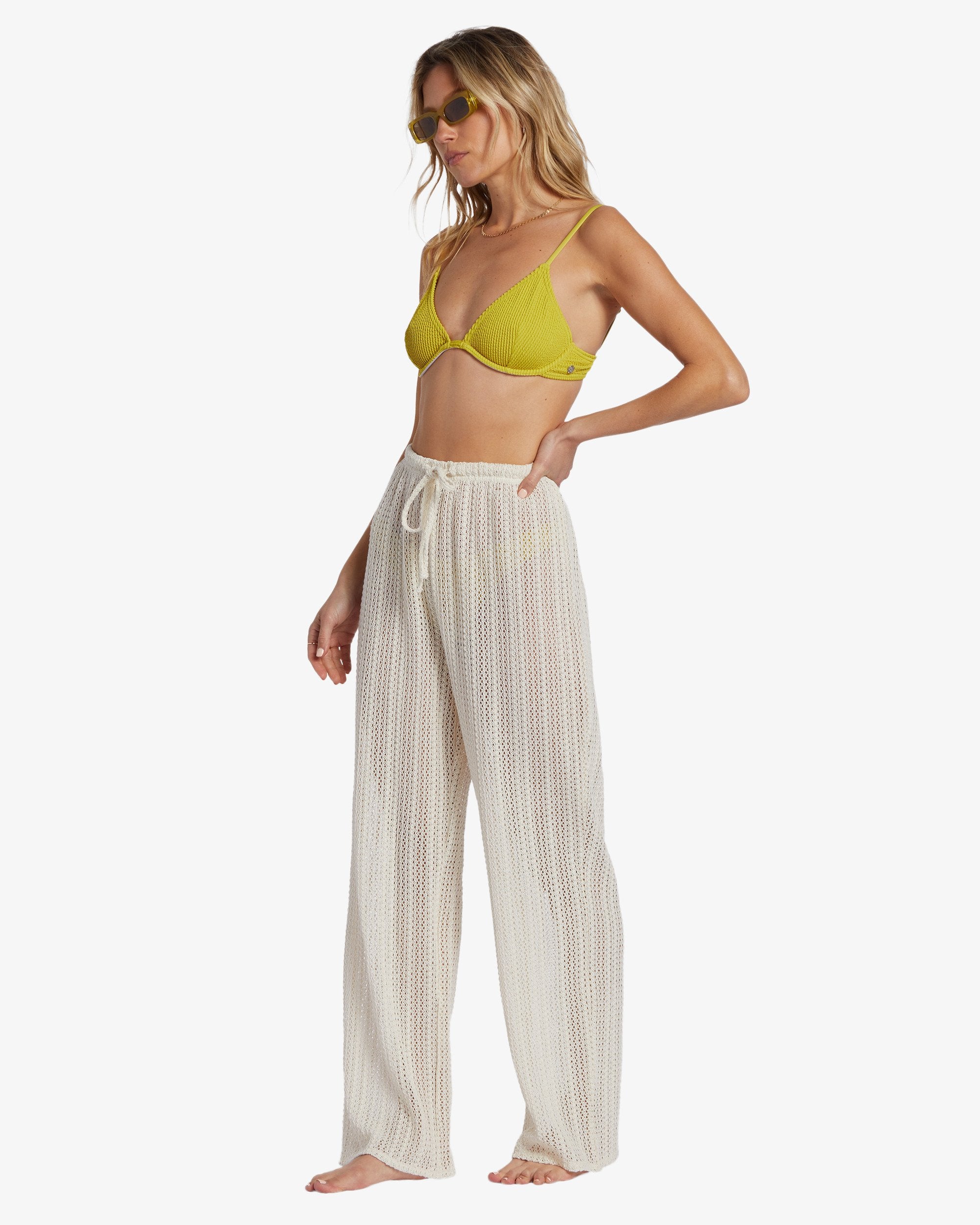 Womens Tropic Beach Cover-Up Pants