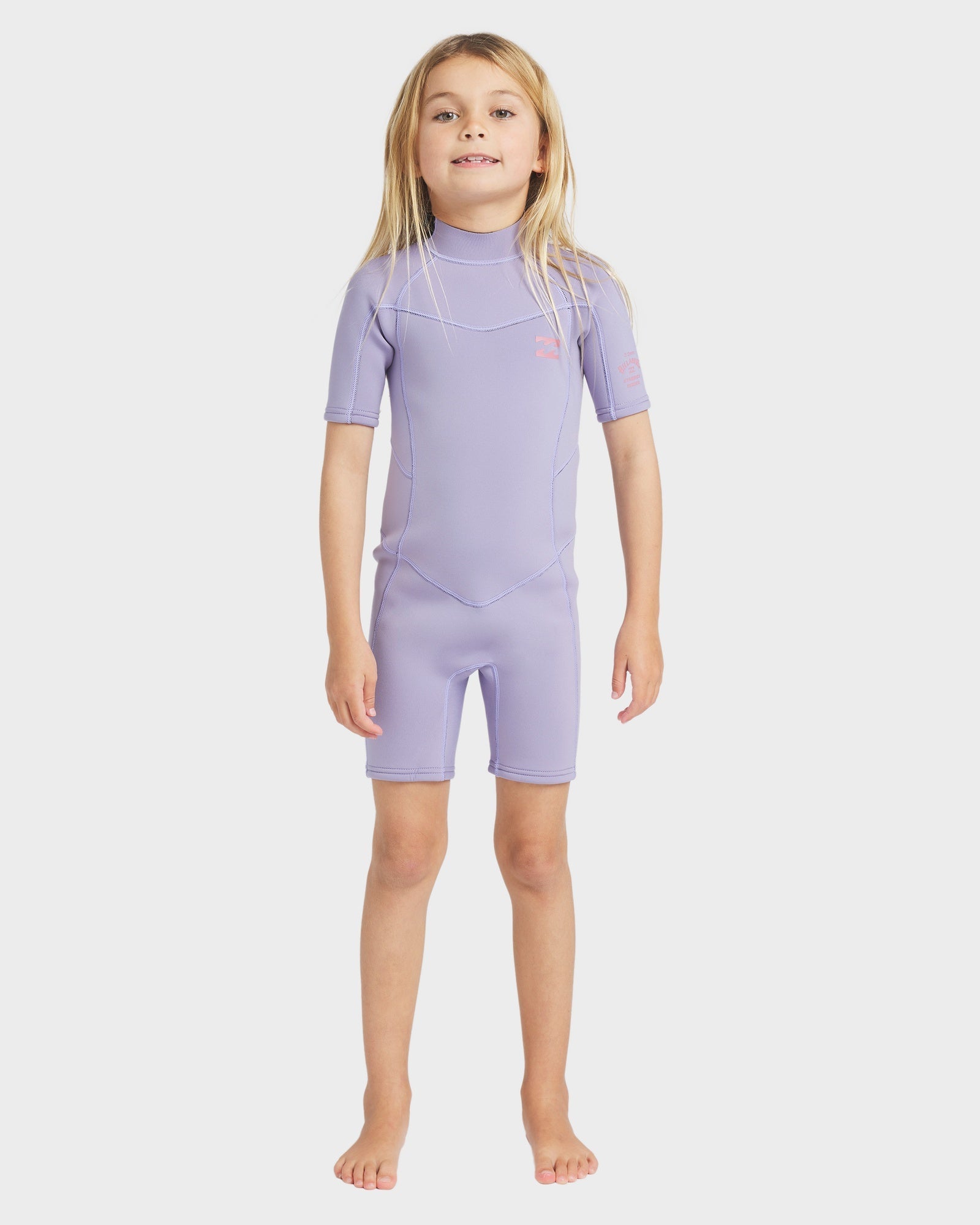 Girls 2-6 2/2mm Synergy Back Zip Springsuit