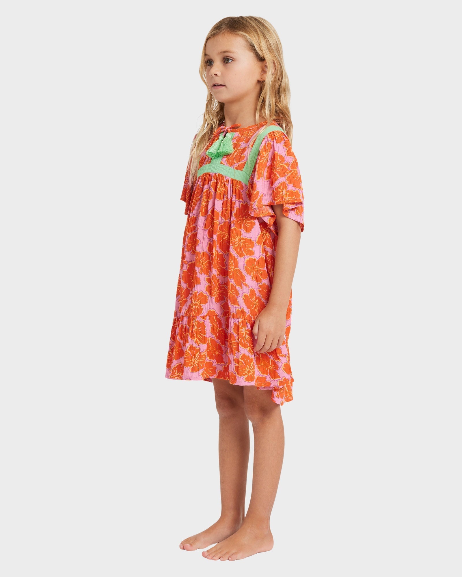 Girls 0-5 Happy Hibiscus Dress