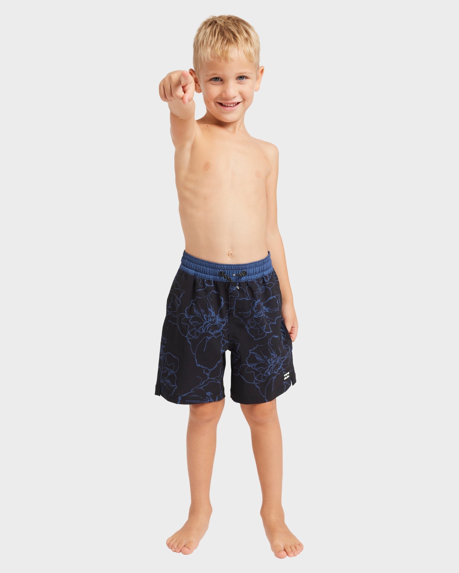 Boys 2-6 Sundays Layback Boardshorts