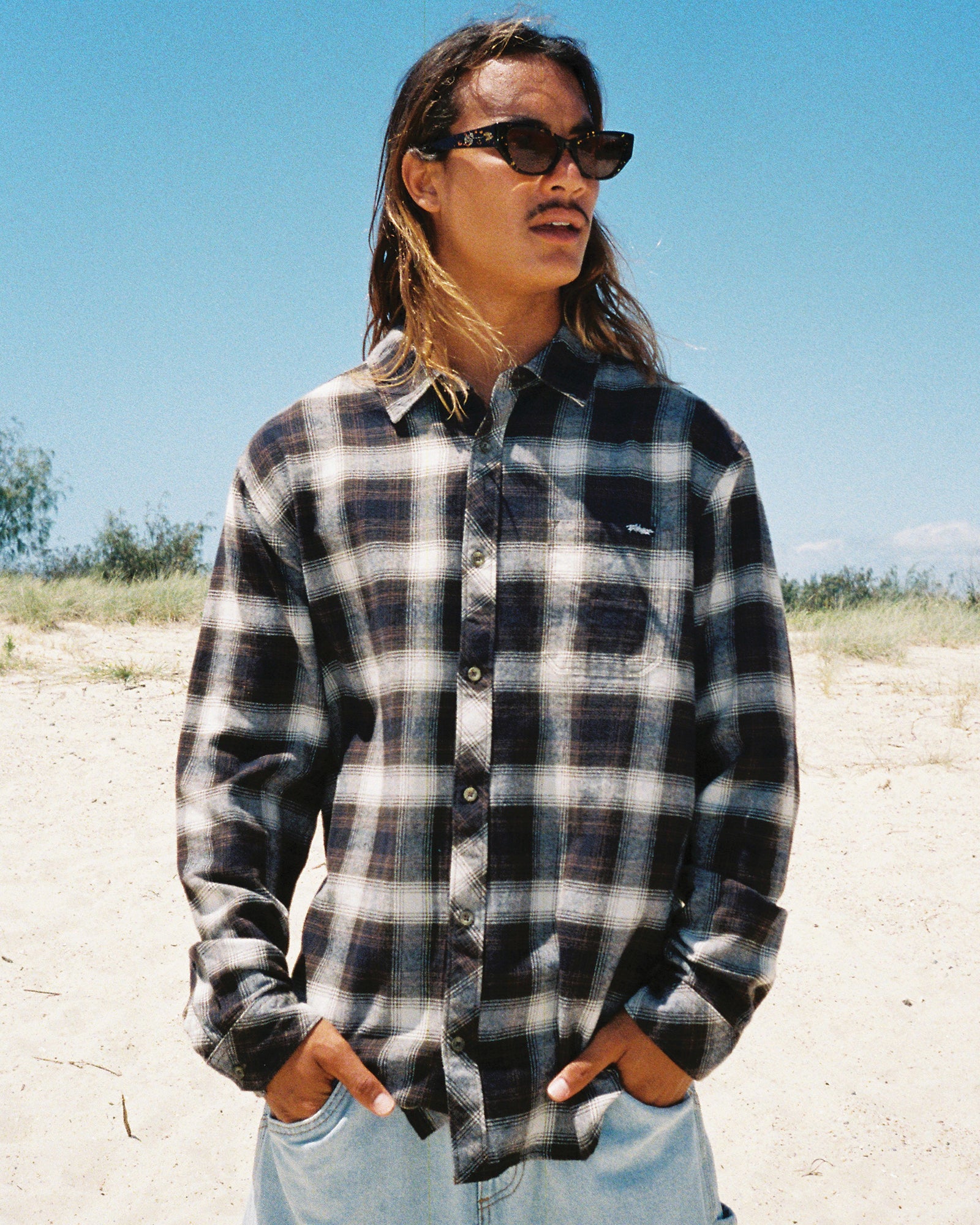 Mens Coastline Flannel Shirt