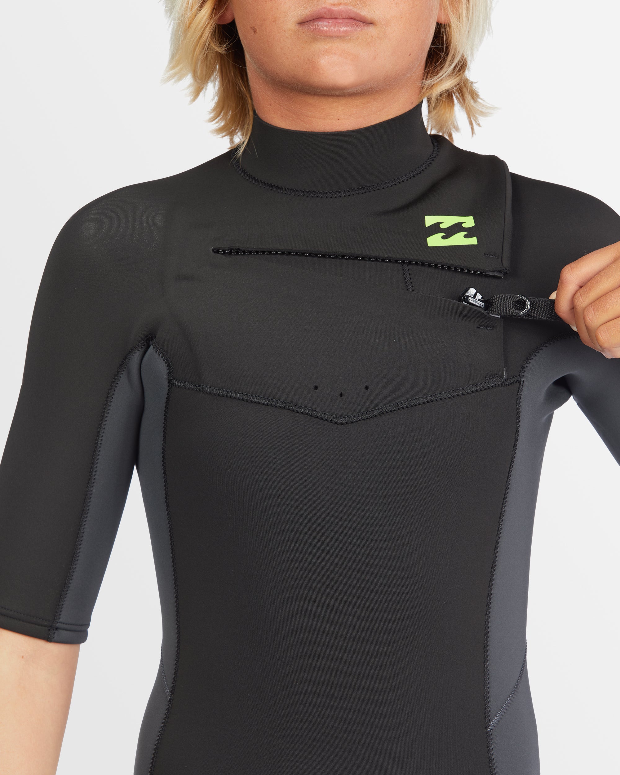Boys 8-14 2/2mm Absolute Chest Zip GBS Springsuit