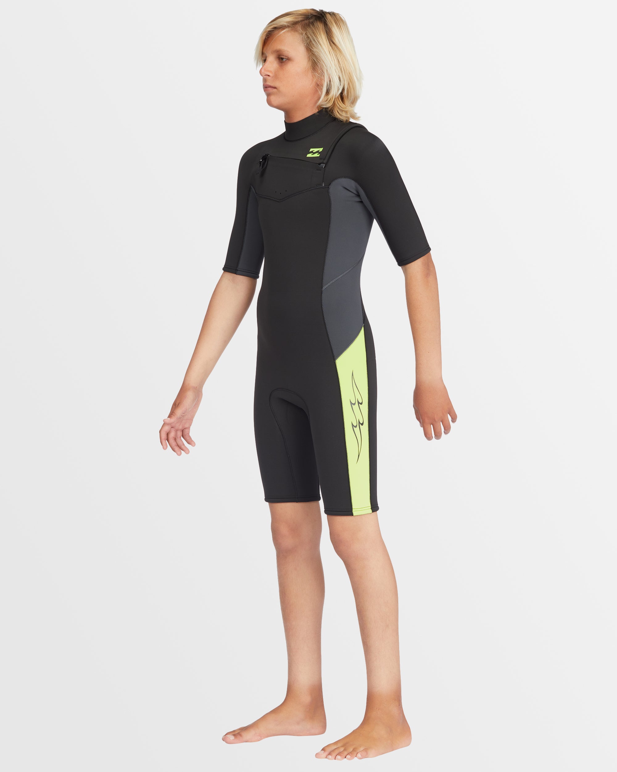 Boys 8-14 2/2mm Absolute Chest Zip GBS Springsuit