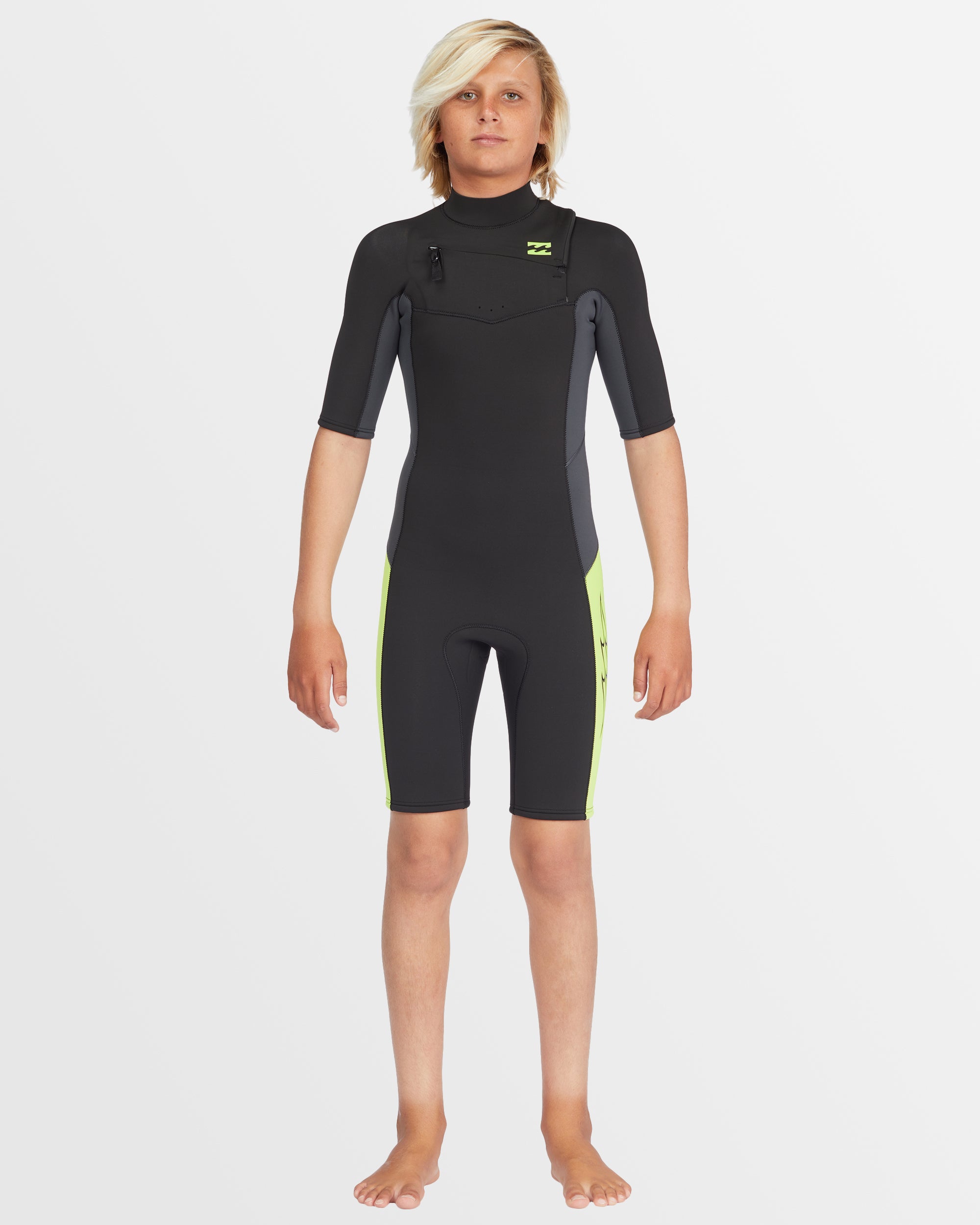 Boys 8-14 2/2mm Absolute Chest Zip GBS Springsuit