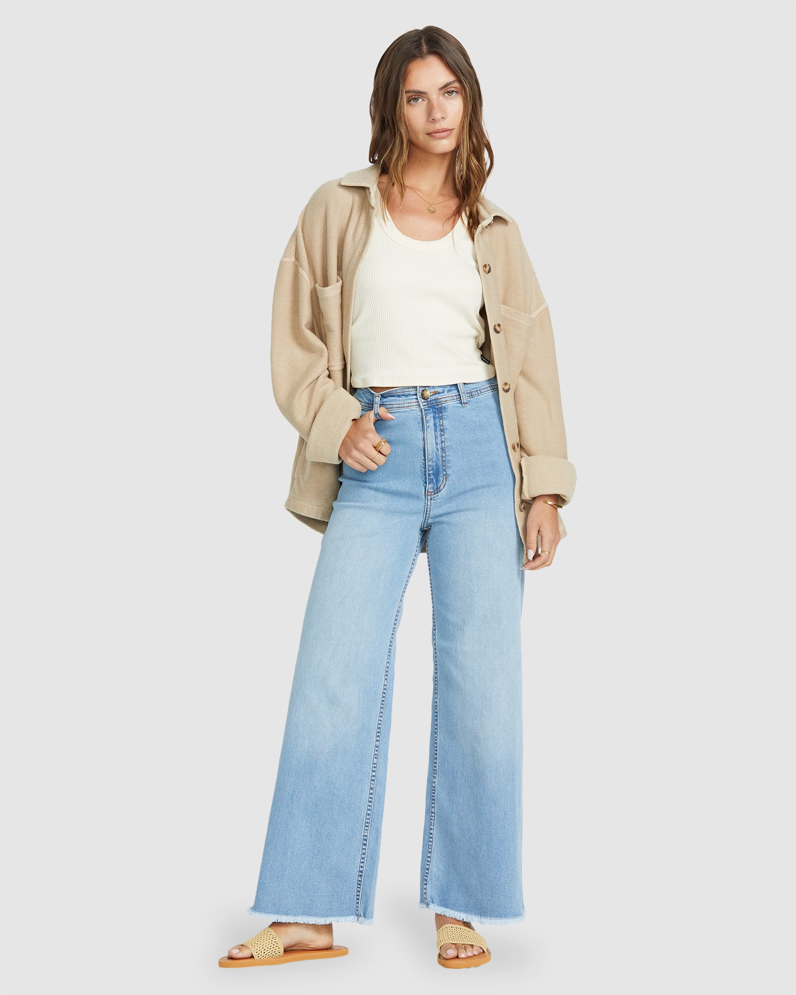 Womens Free Fall Denim Jeans