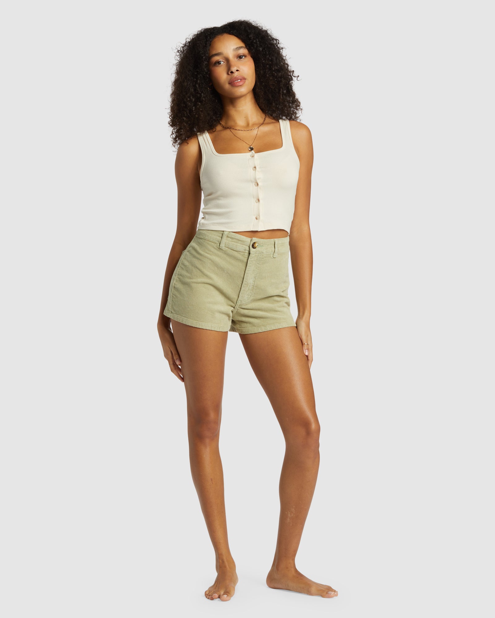 Womens Free Fall Corduroy Shorts