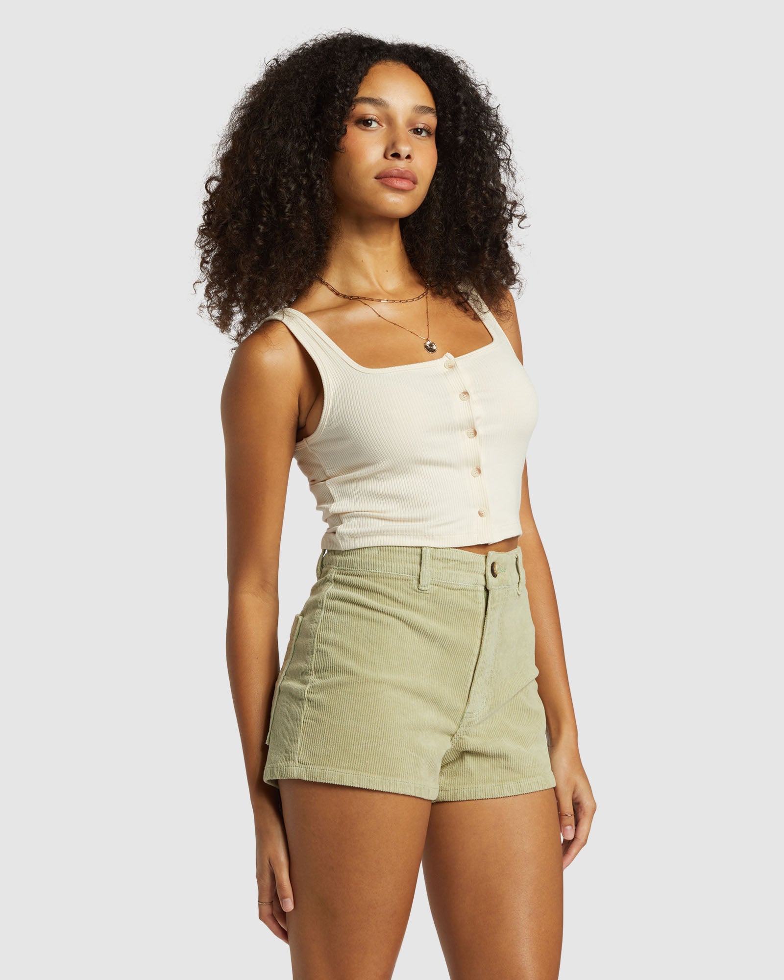 Womens Free Fall Corduroy Shorts