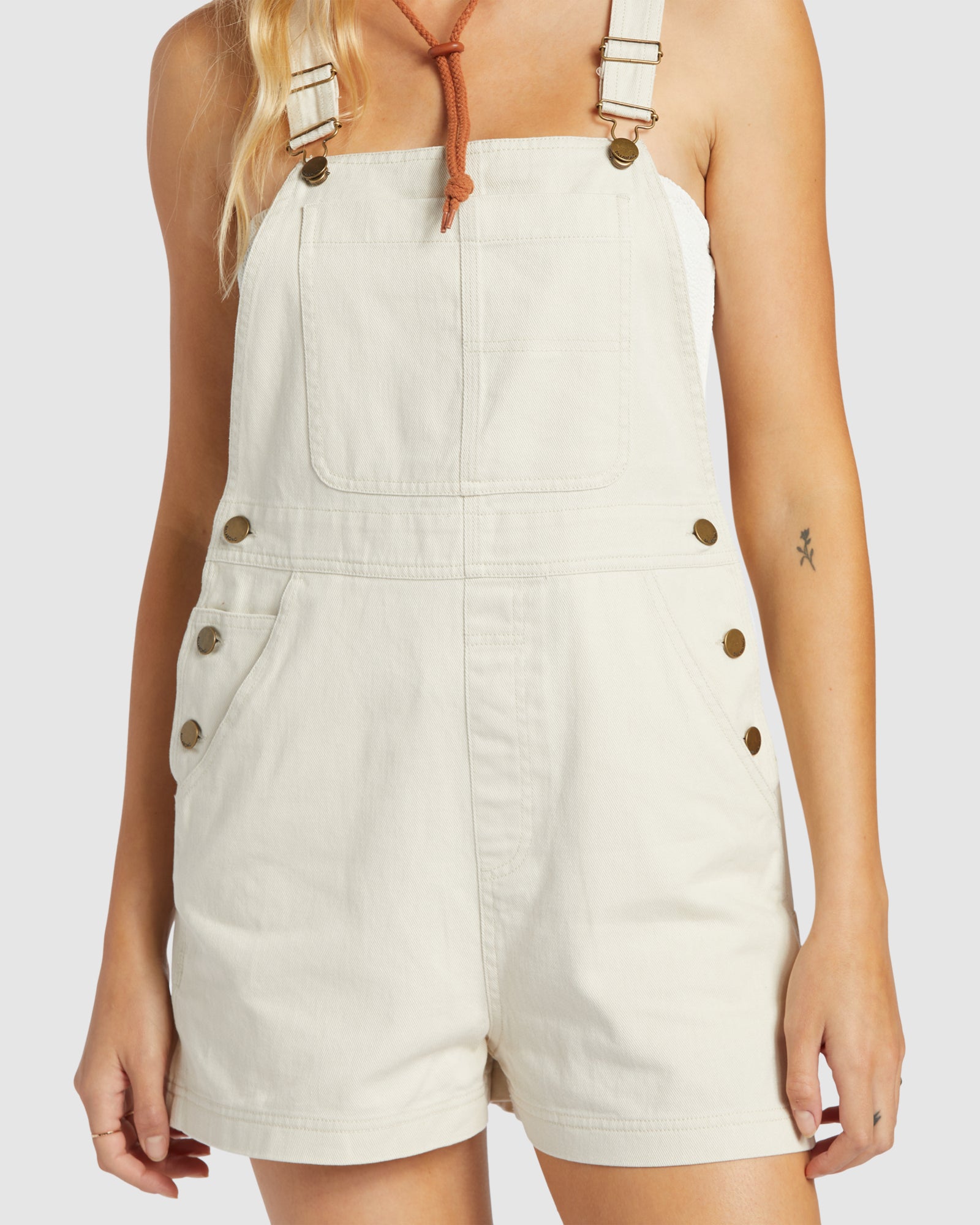 Womens Sand Canyon Denim Overalls