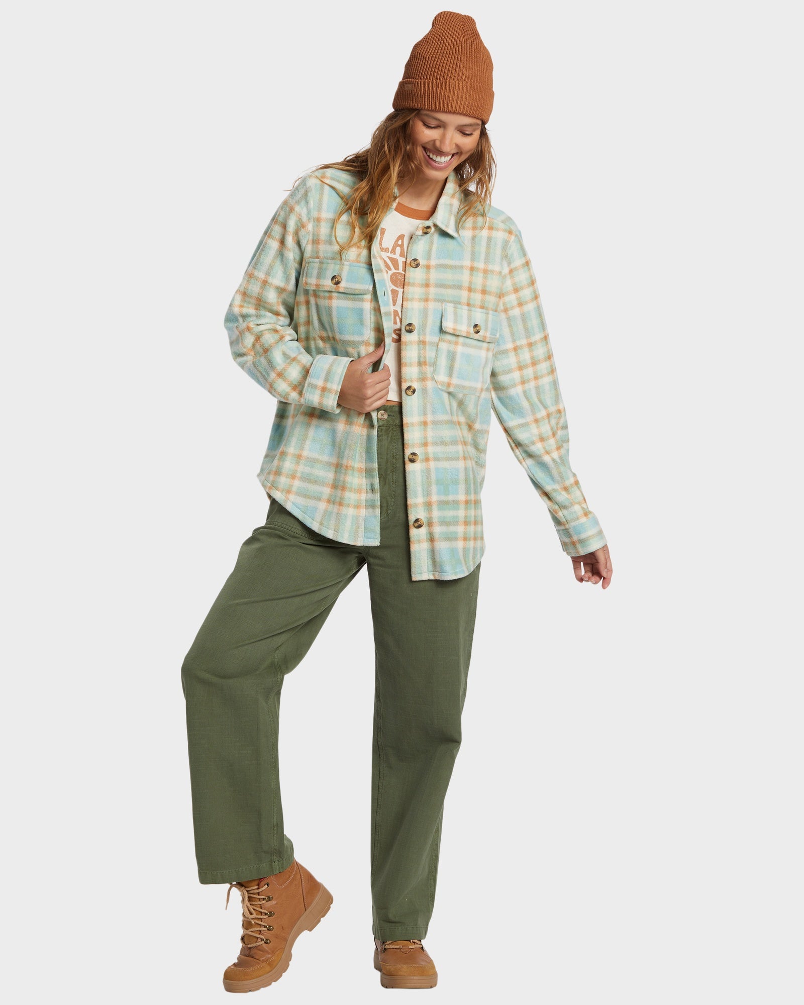 Womens Forge Fleece Shacket