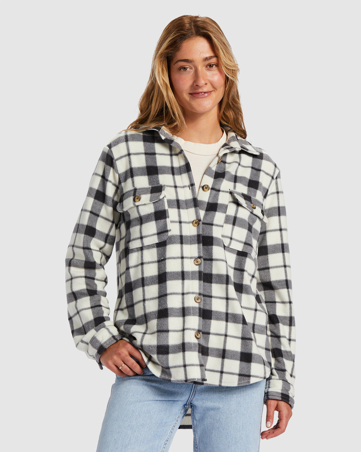 Womens Forge Fleece Shacket